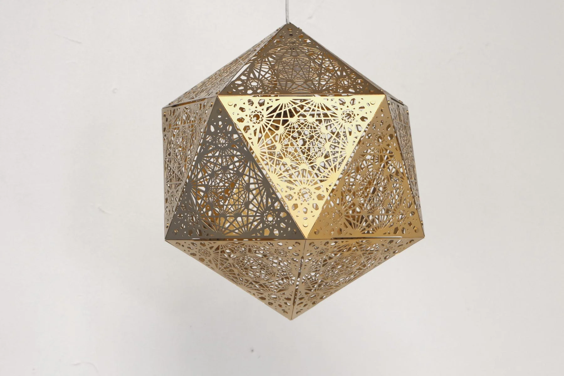 Designer Laser-Cut Pendant Light - Image 7
