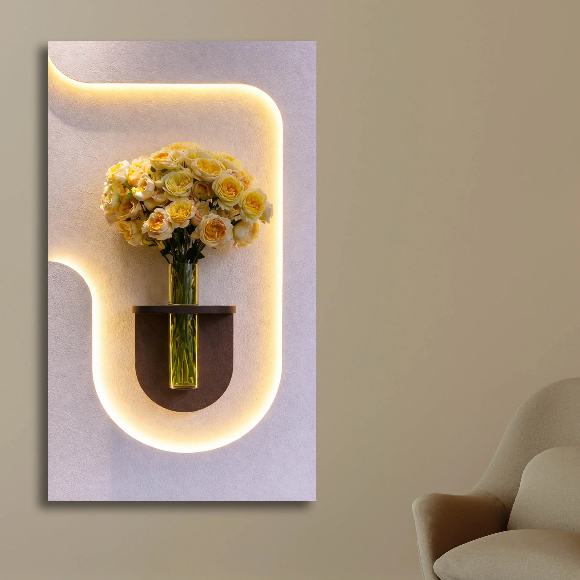 Designer LED Wall Art for Modern Interior Styling - Image 3