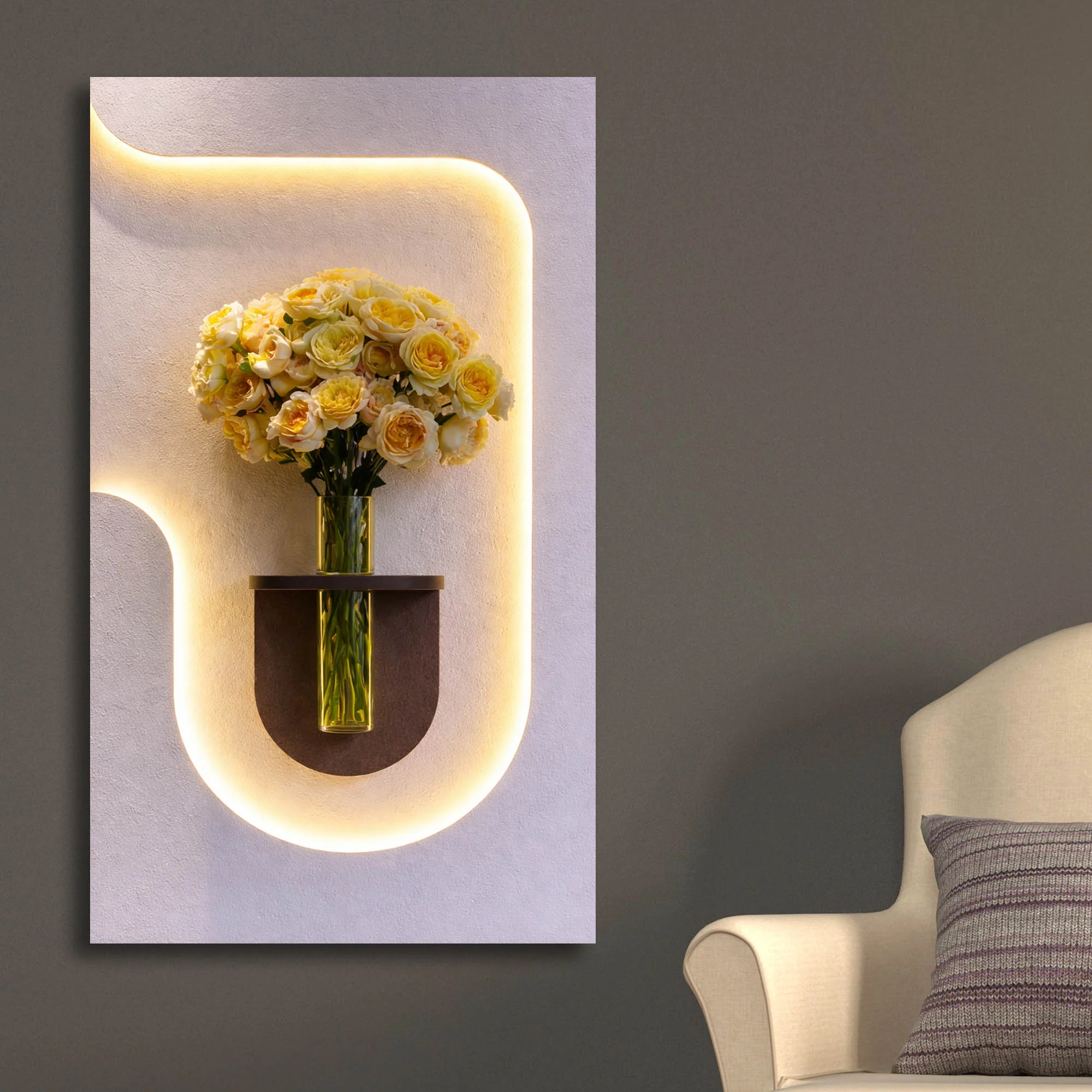 Designer LED Wall Art for Modern Interior Styling - Image 4