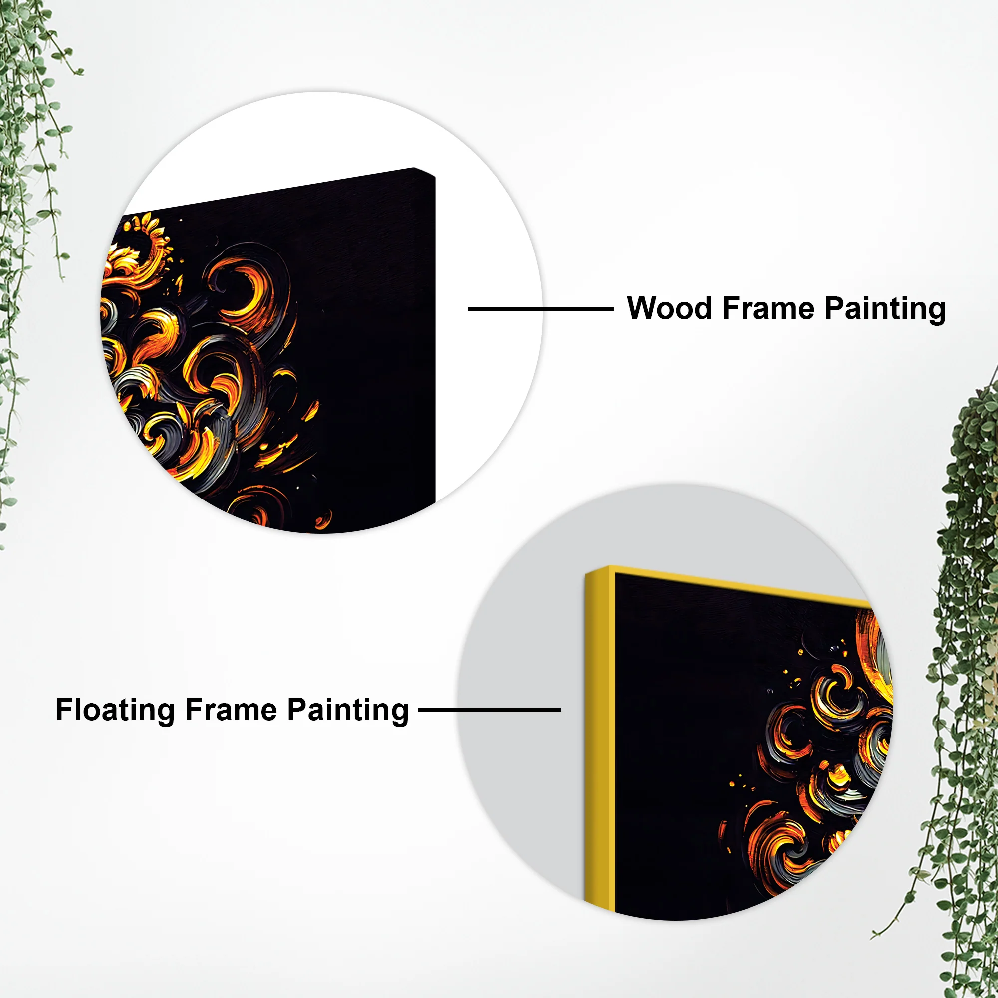 Designer Lord Krishna Canvas Painting for Luxury Wall Decoration - Image 7