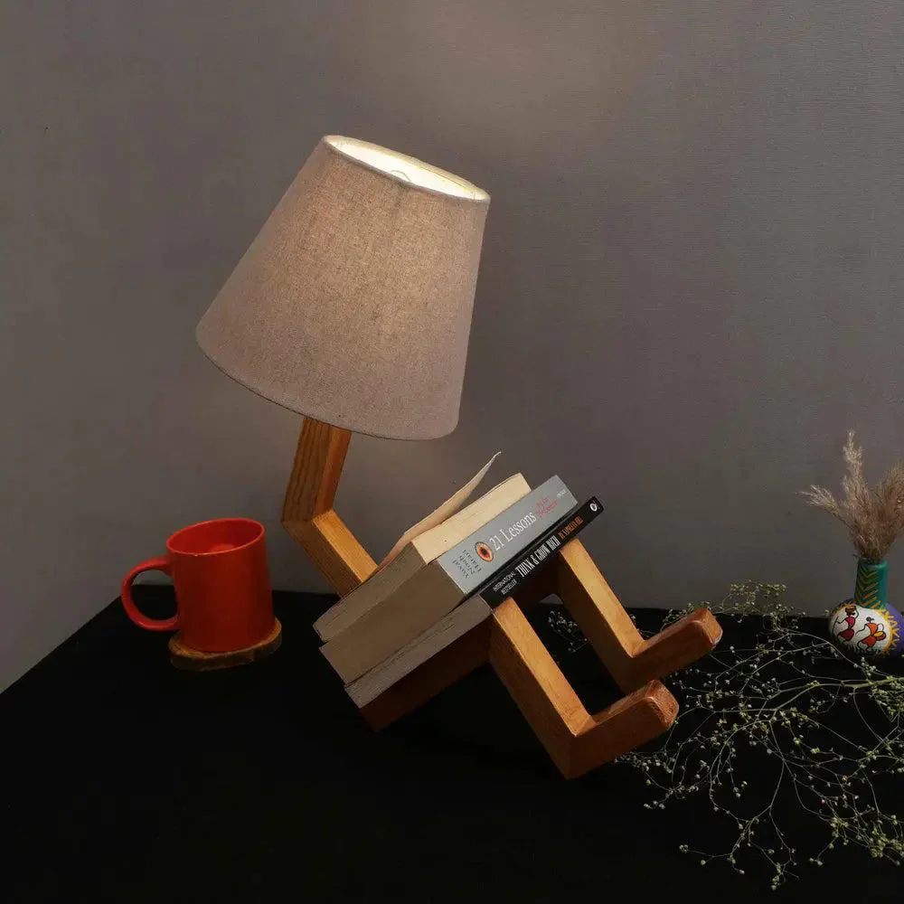 Designer Night Lamp Sitting Figurine Table Light for Bedroom For Home Decor | Living Room - Image 6