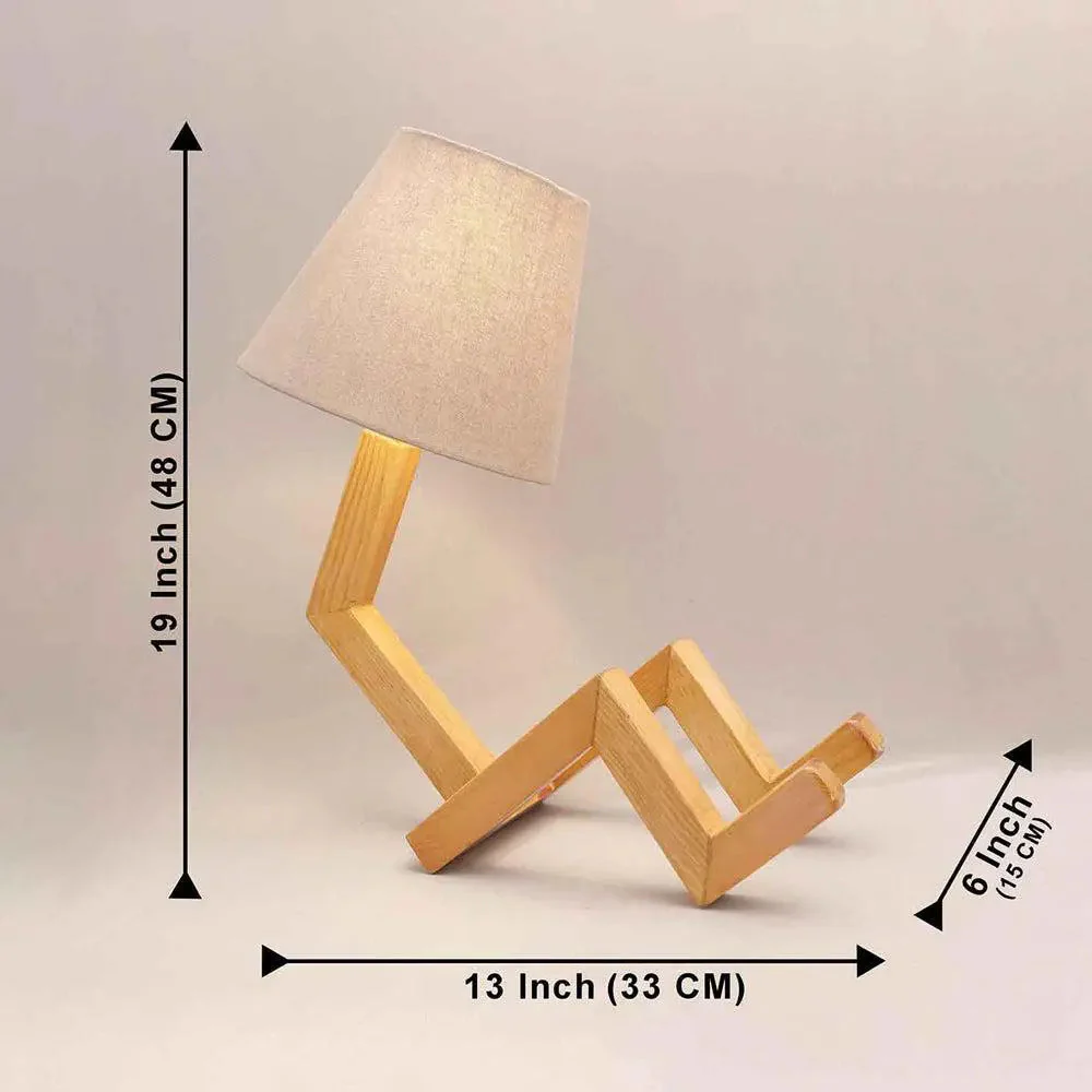 Designer Night Lamp Sitting Figurine Table Light for Bedroom For Home Decor | Living Room - Image 7