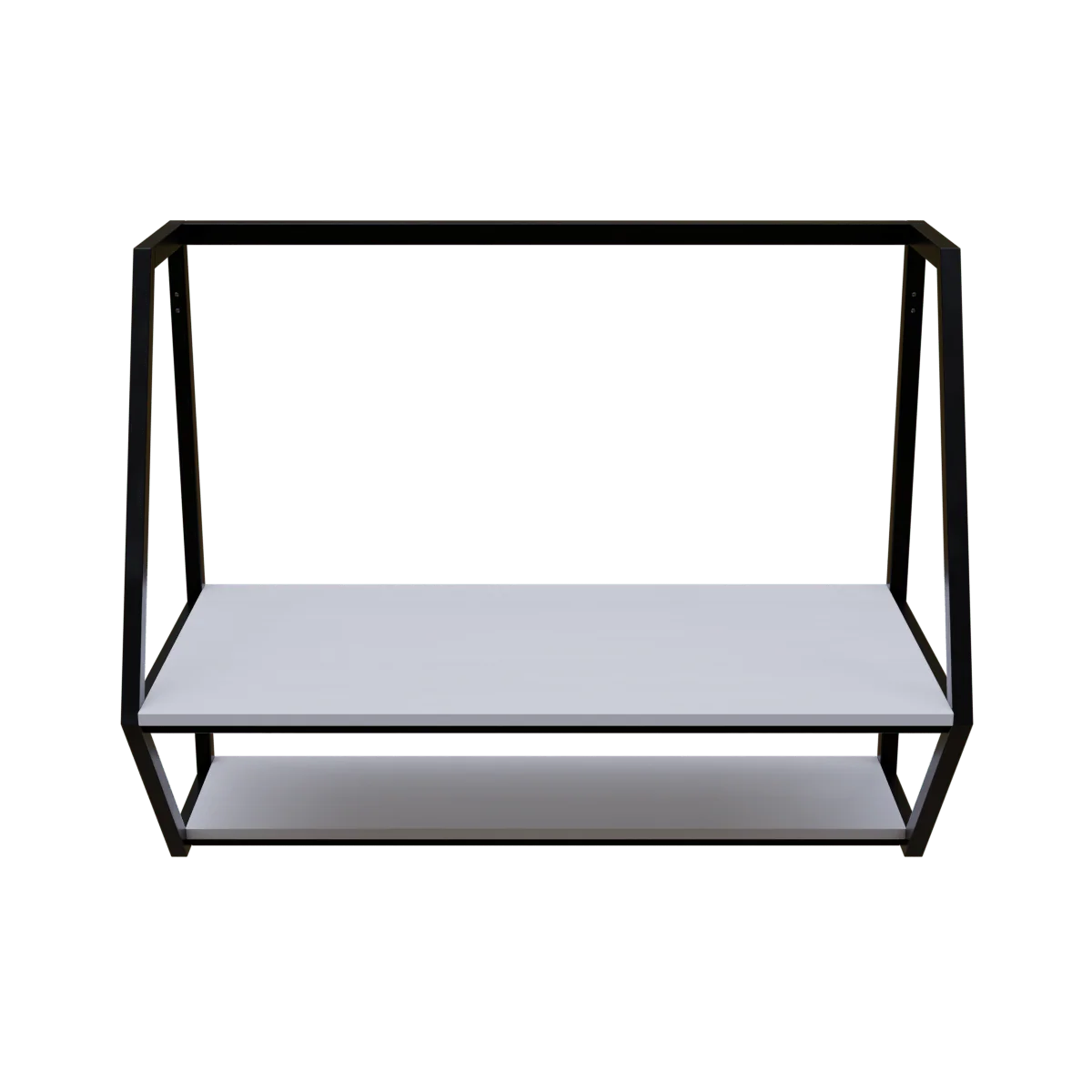 Designer Wooden Wall Mounted Desk for Books & Decor - Image 11