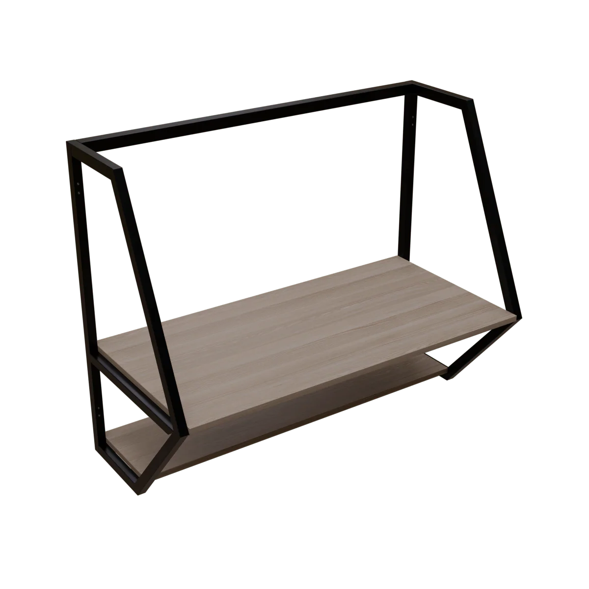 Designer Wooden Wall Mounted Desk for Books & Decor - Image 21