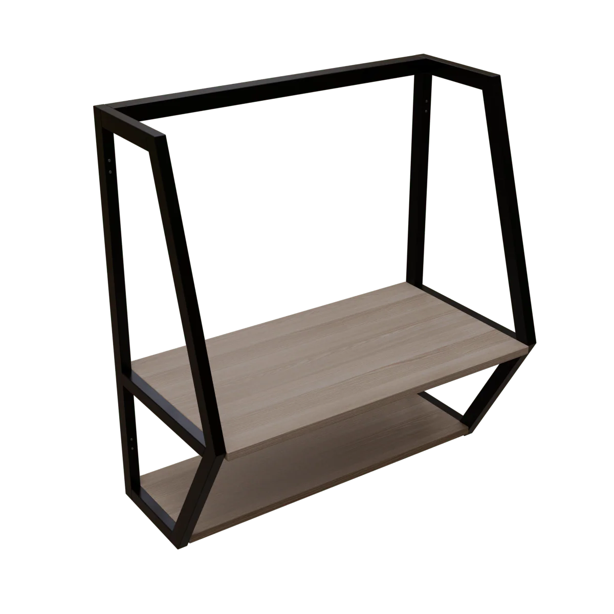 Designer Wooden Wall Mounted Desk for Books & Decor - Image 30