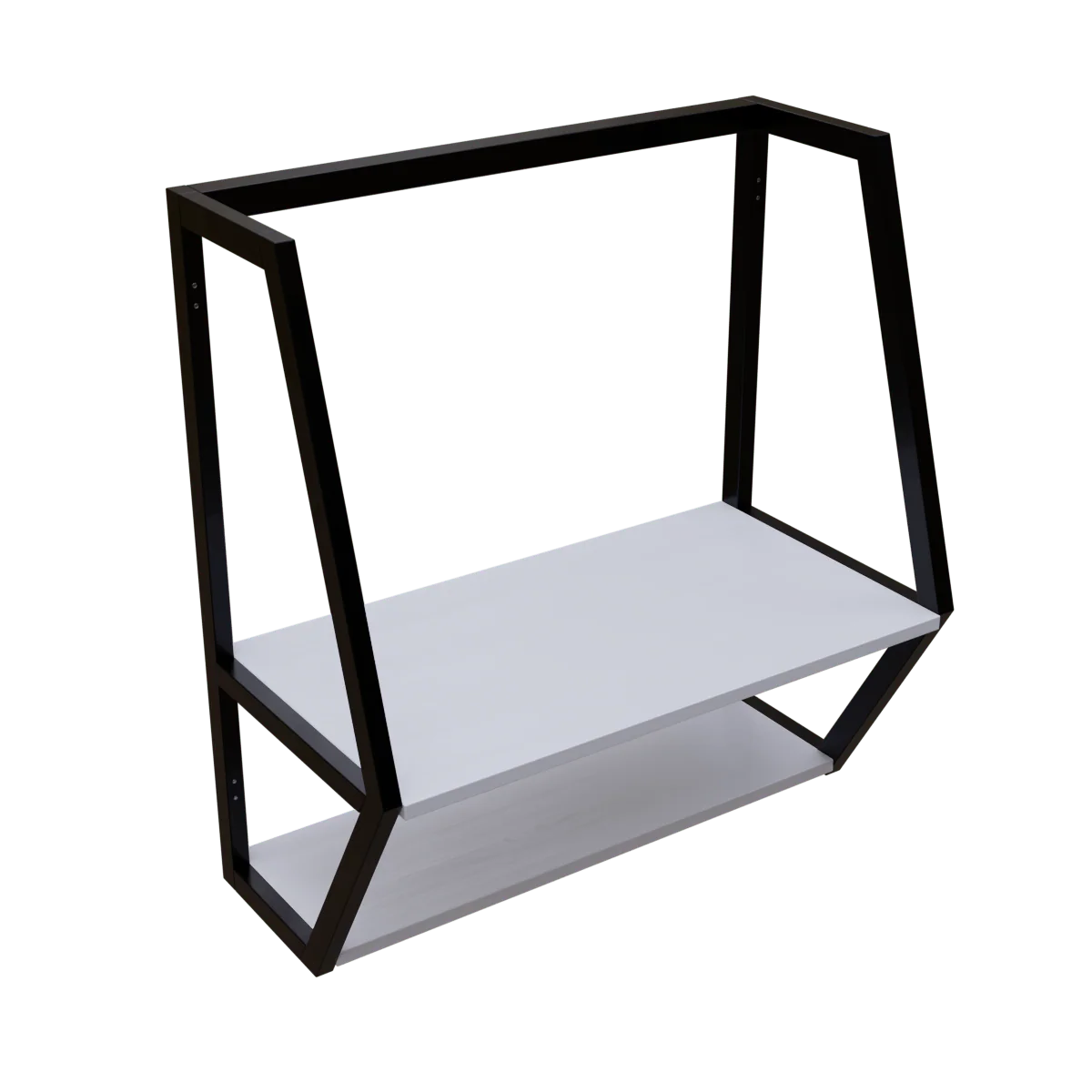 Designer Wooden Wall Mounted Desk for Books & Decor - Image 4