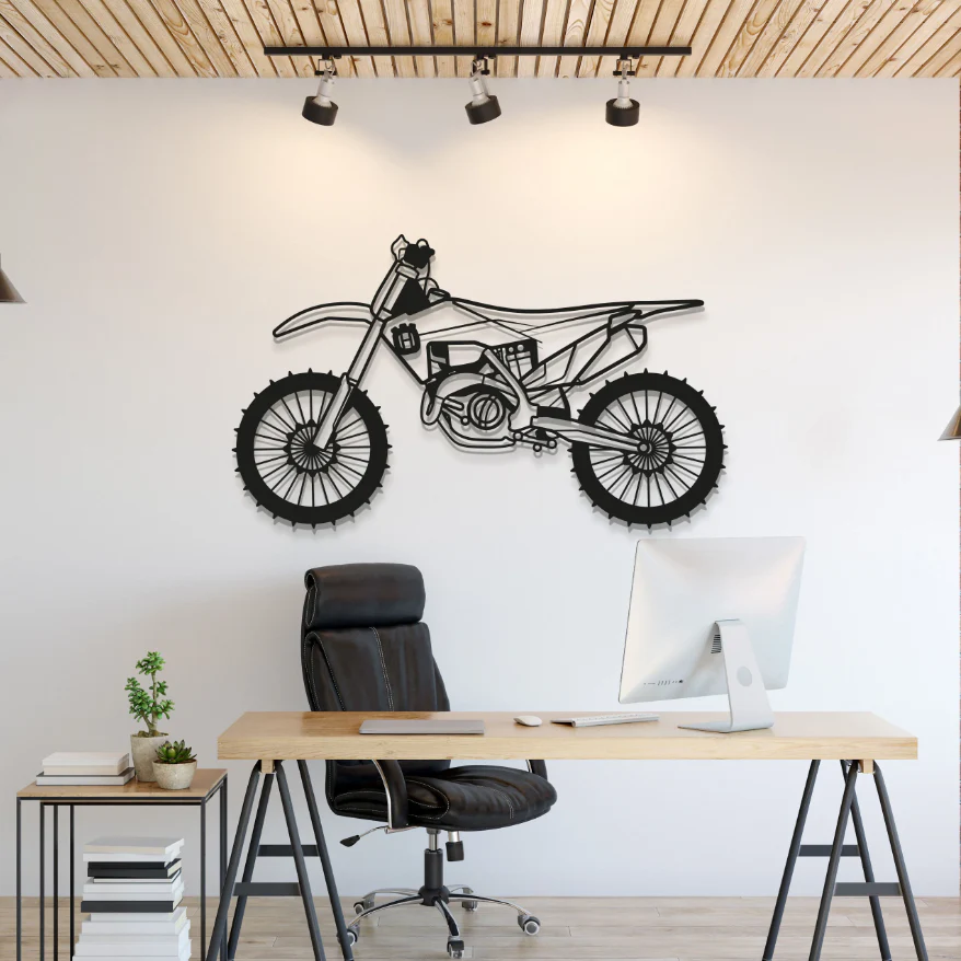 Dirt Bike Wall Art | Motocross Motorcycle Wall Decor
