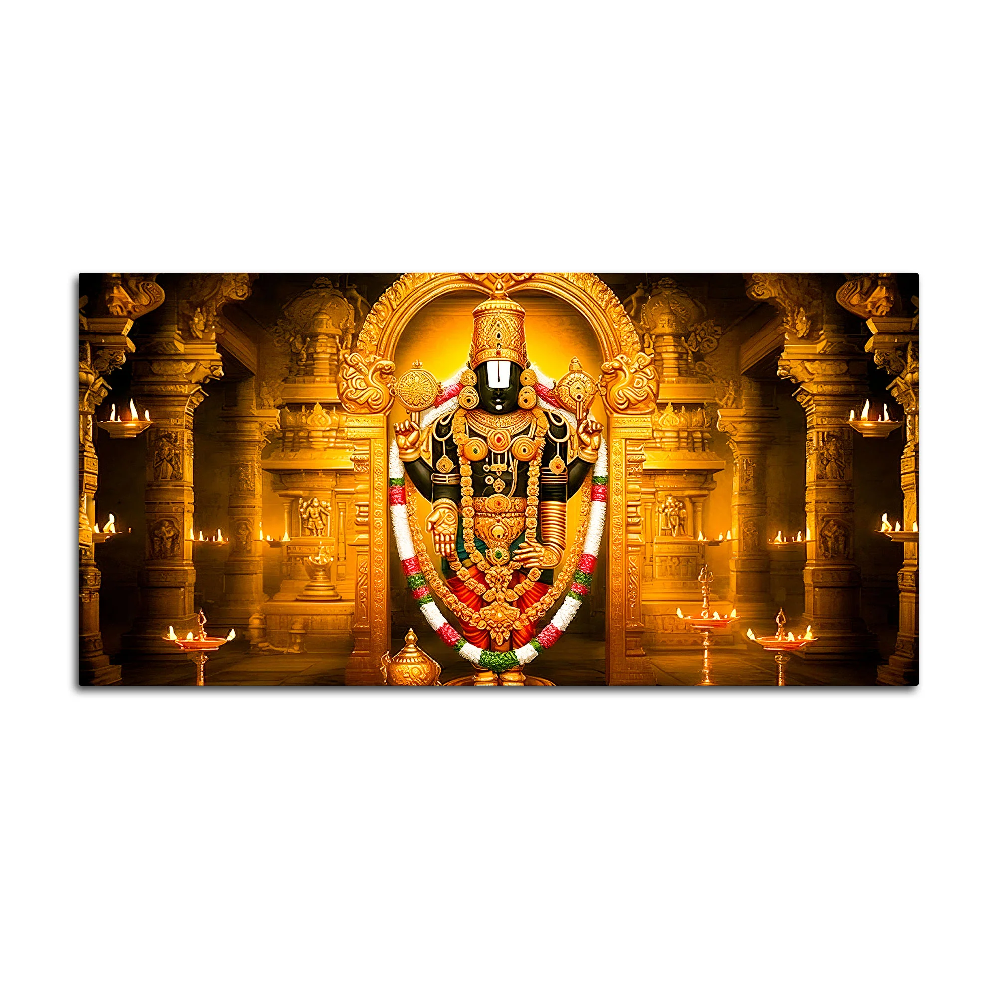 Divine Balaji Canvas Wall Painting for Living Room - Image 4