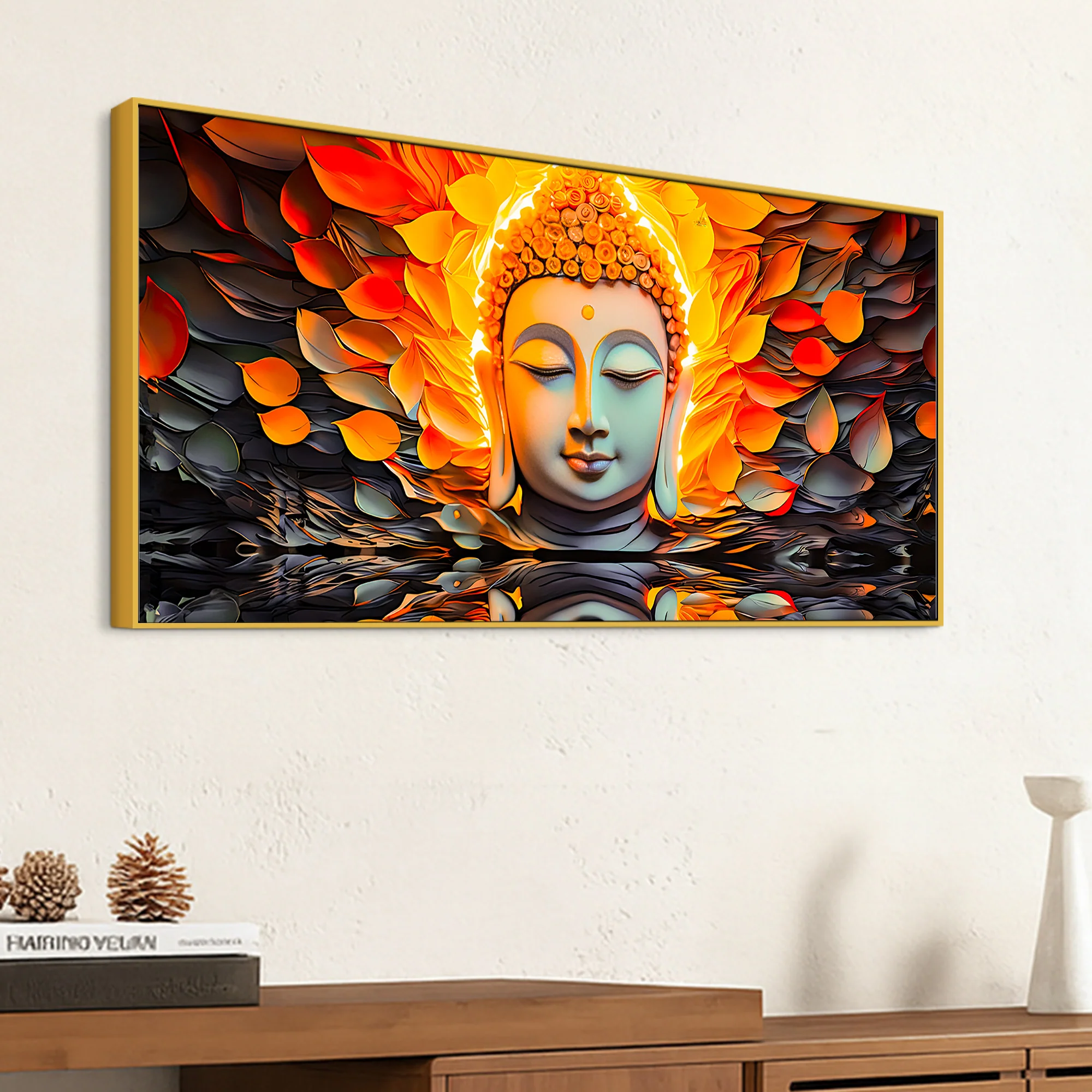 Divine Buddha Canvas Painting for Positive Energy - Image 5