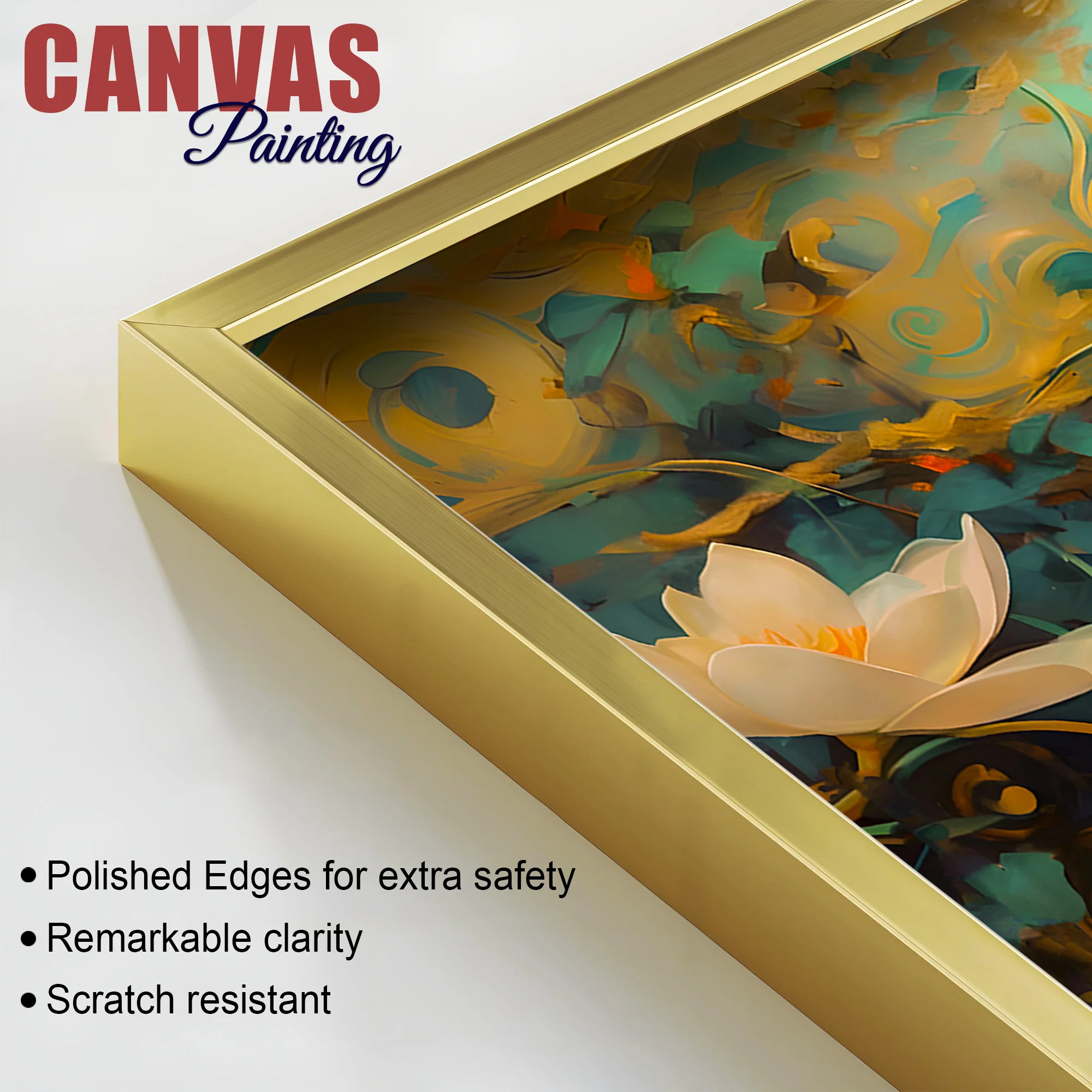 Divine Buddha Lotus Wall Painting for Calm & Spiritual Spaces - Image 6