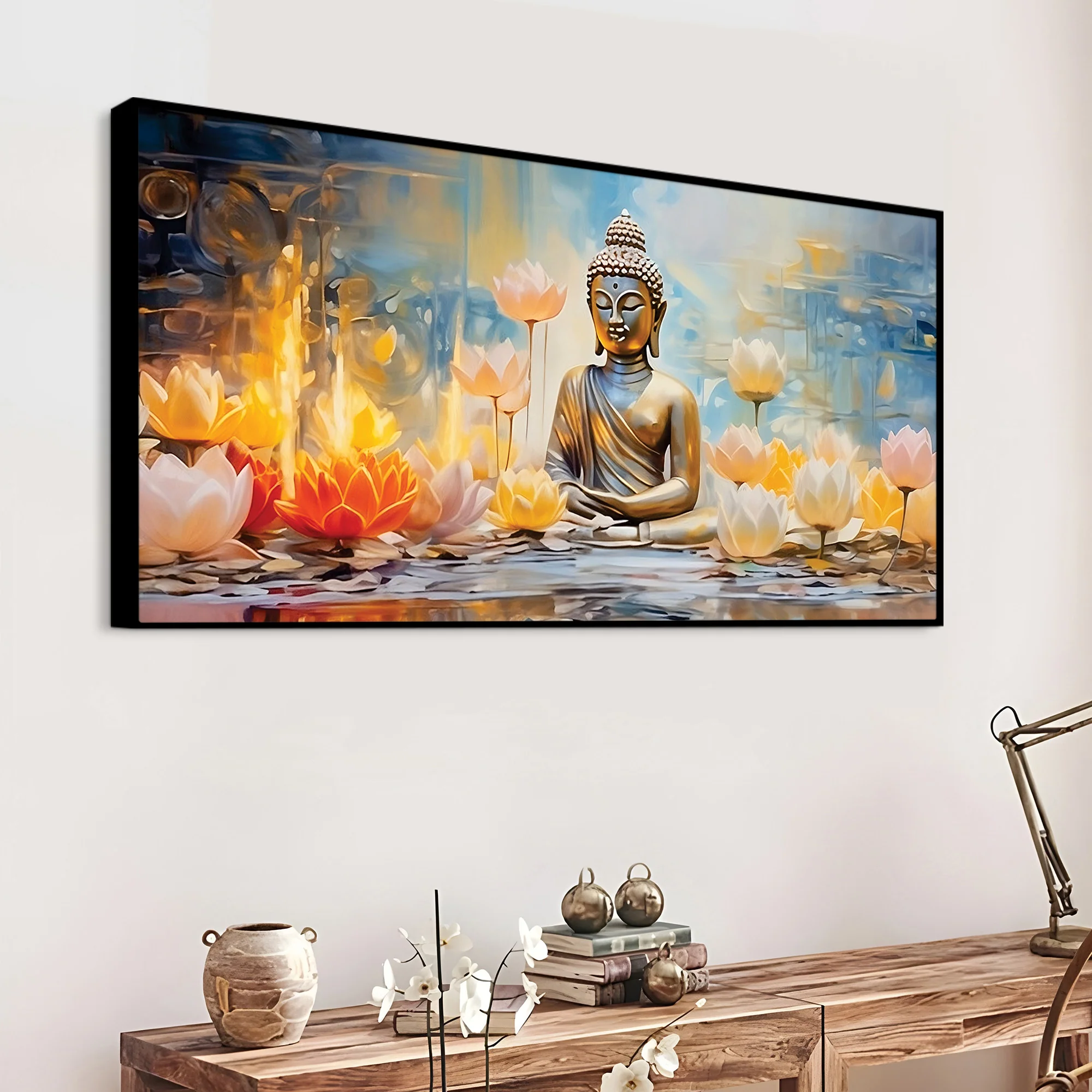 Divine Buddha Painting for Spiritual Home Ambience - Image 5