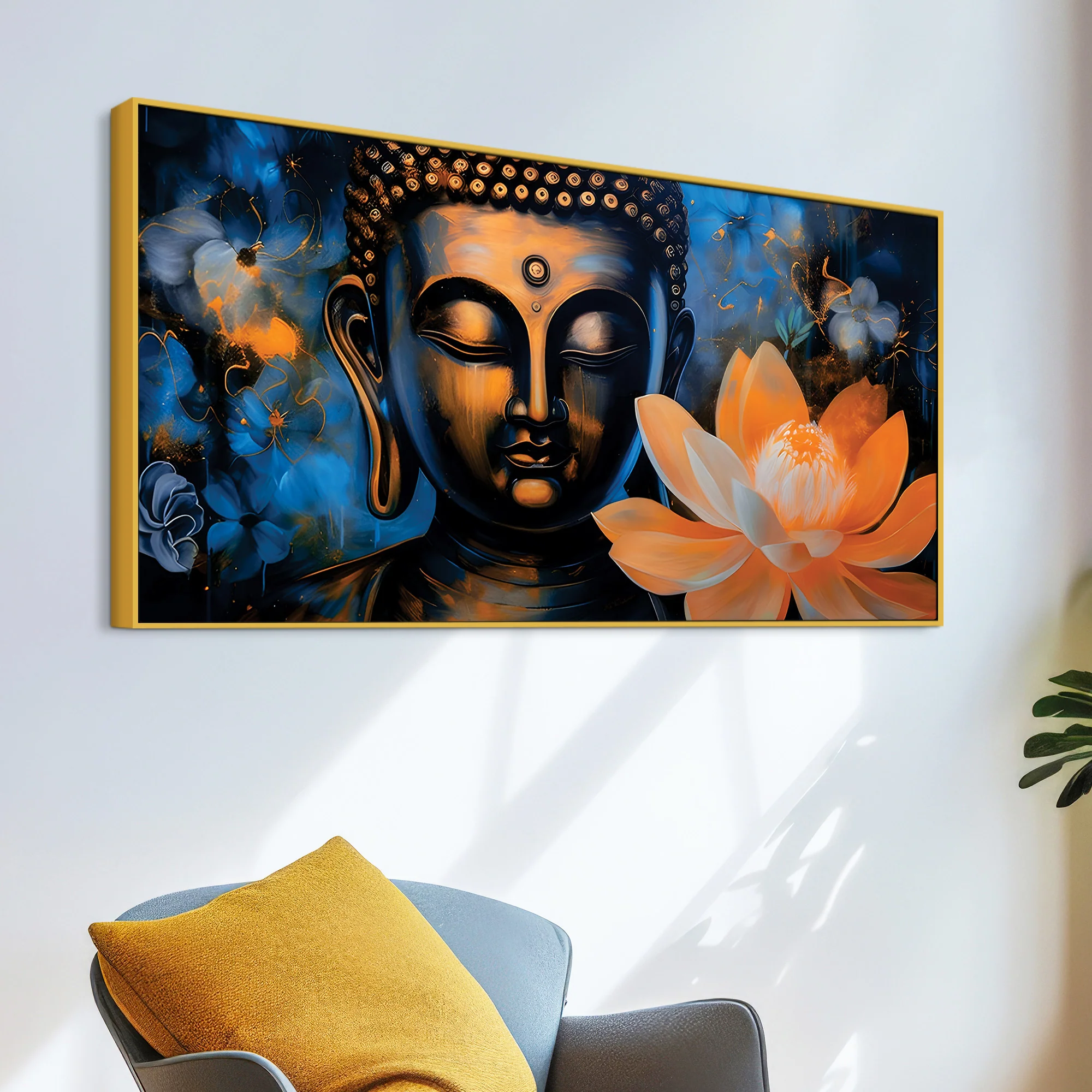 Divine Buddha Painting for Spiritual Wall Art - Image 5