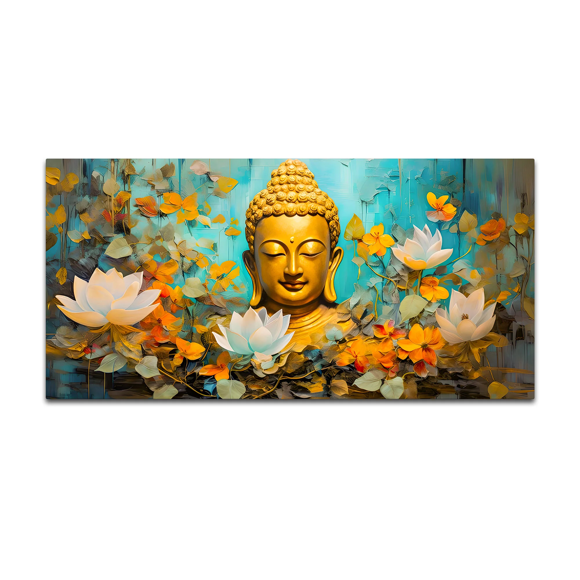Divine Buddha Wall Painting for Home & Office Décor - Image 4