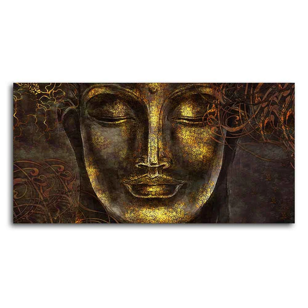 Divine Lord Buddha Sculpture Wall Painting - Image 4