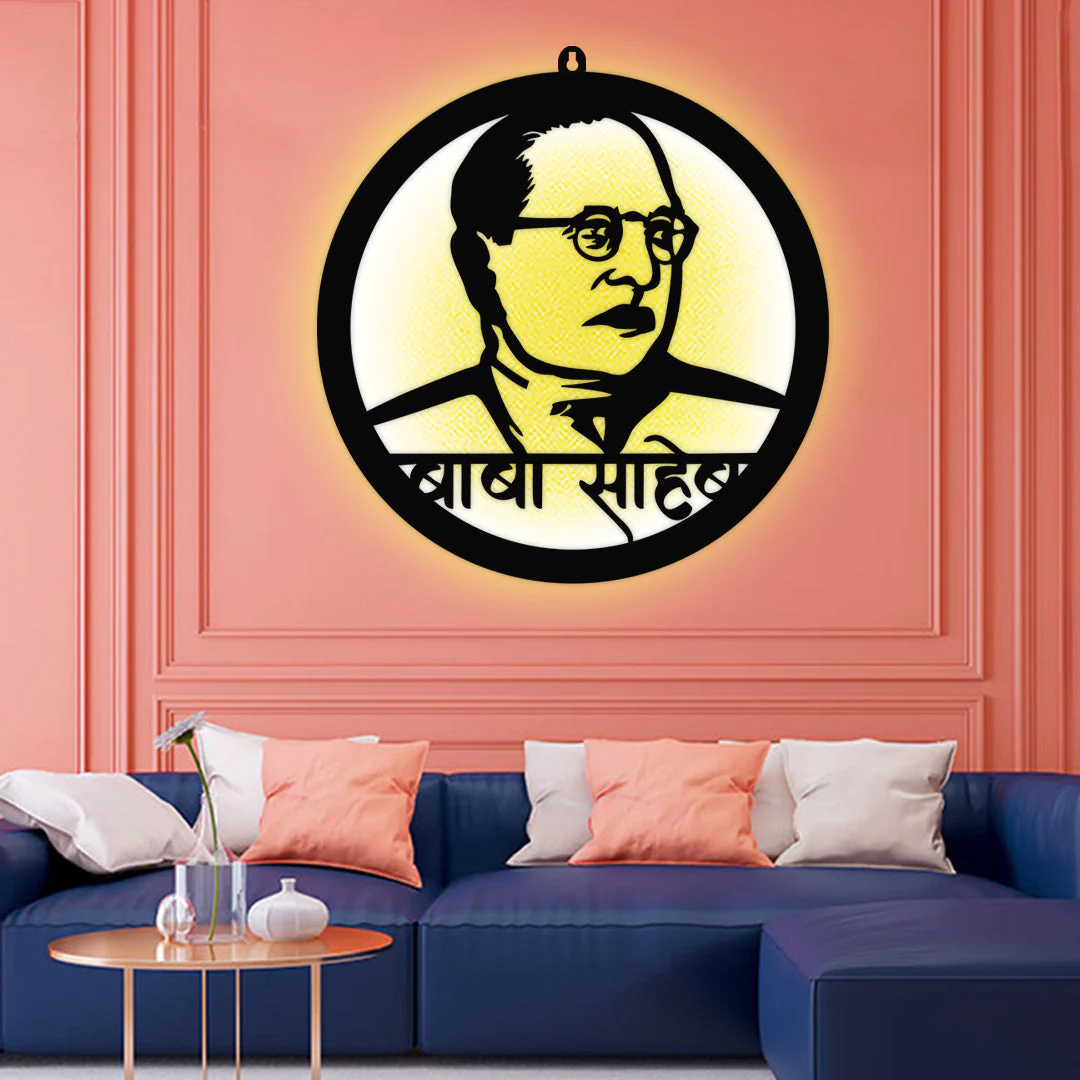 Dr. B. R. Ambedkar LED Wall Art Frame for Office and Wall Decor - Image 4