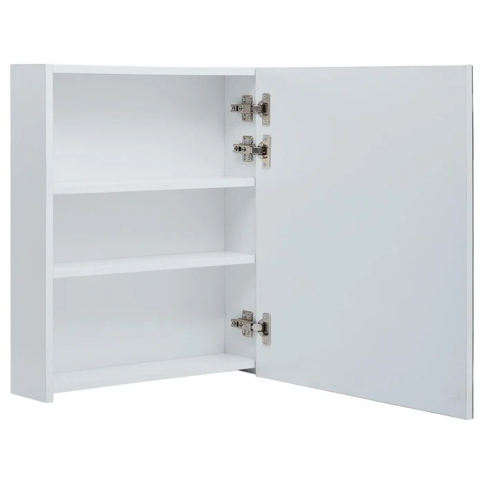 Dual LED Strip Design Bathroom Mirror Cabinet - Image 2