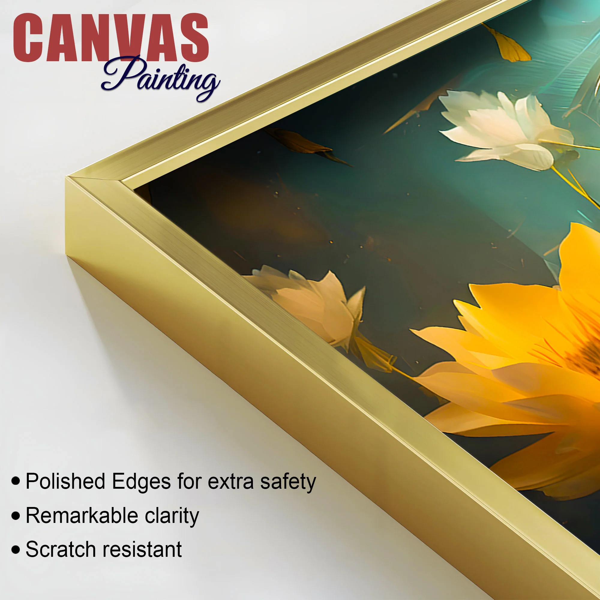Elegant Buddha Canvas Painting for Calm Home Interiors - Image 6