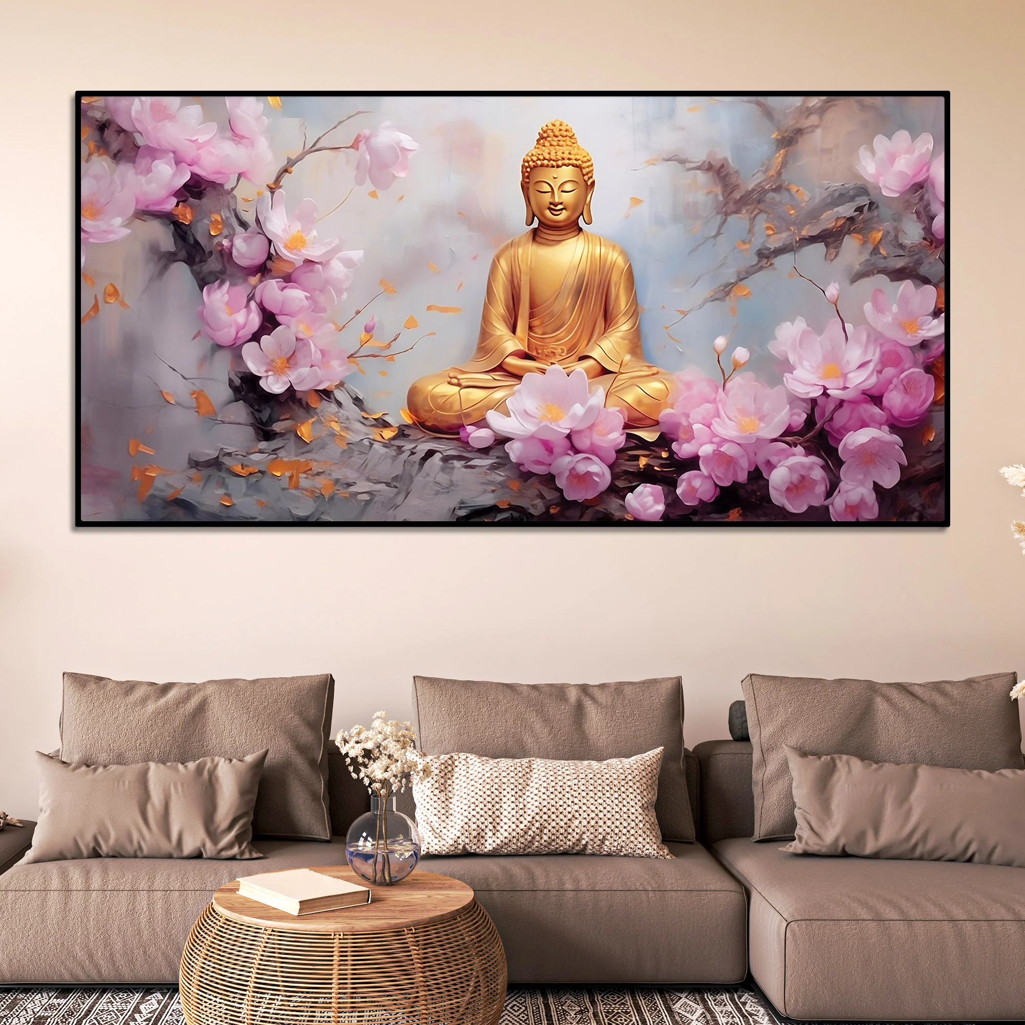 Elegant Buddha Painting for Stylish Home Decoration - Image 2