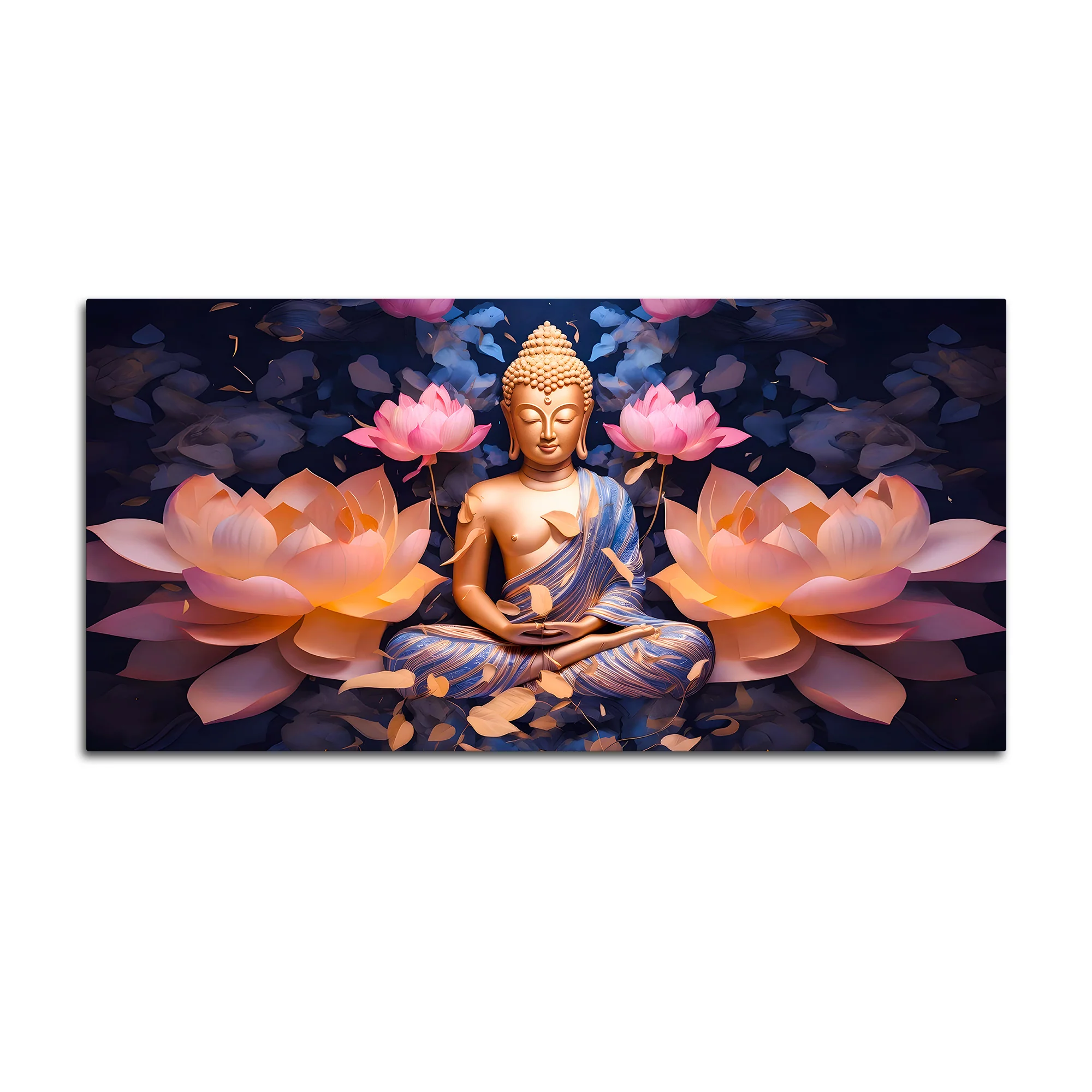 Elegant Buddha Wall Painting for Premium Home Decoration - Image 4