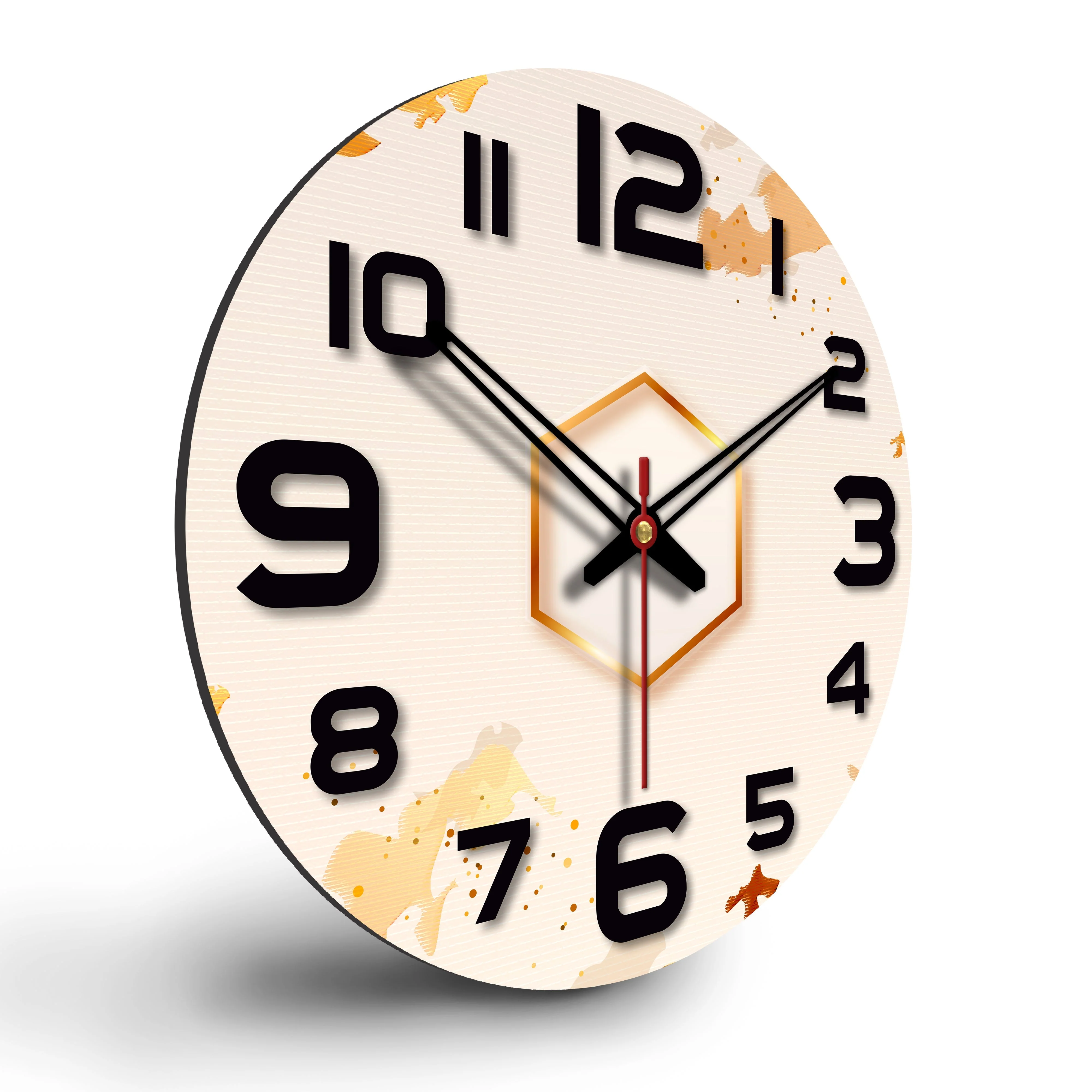 Elegant Design Wooden Wall Clock - Image 6