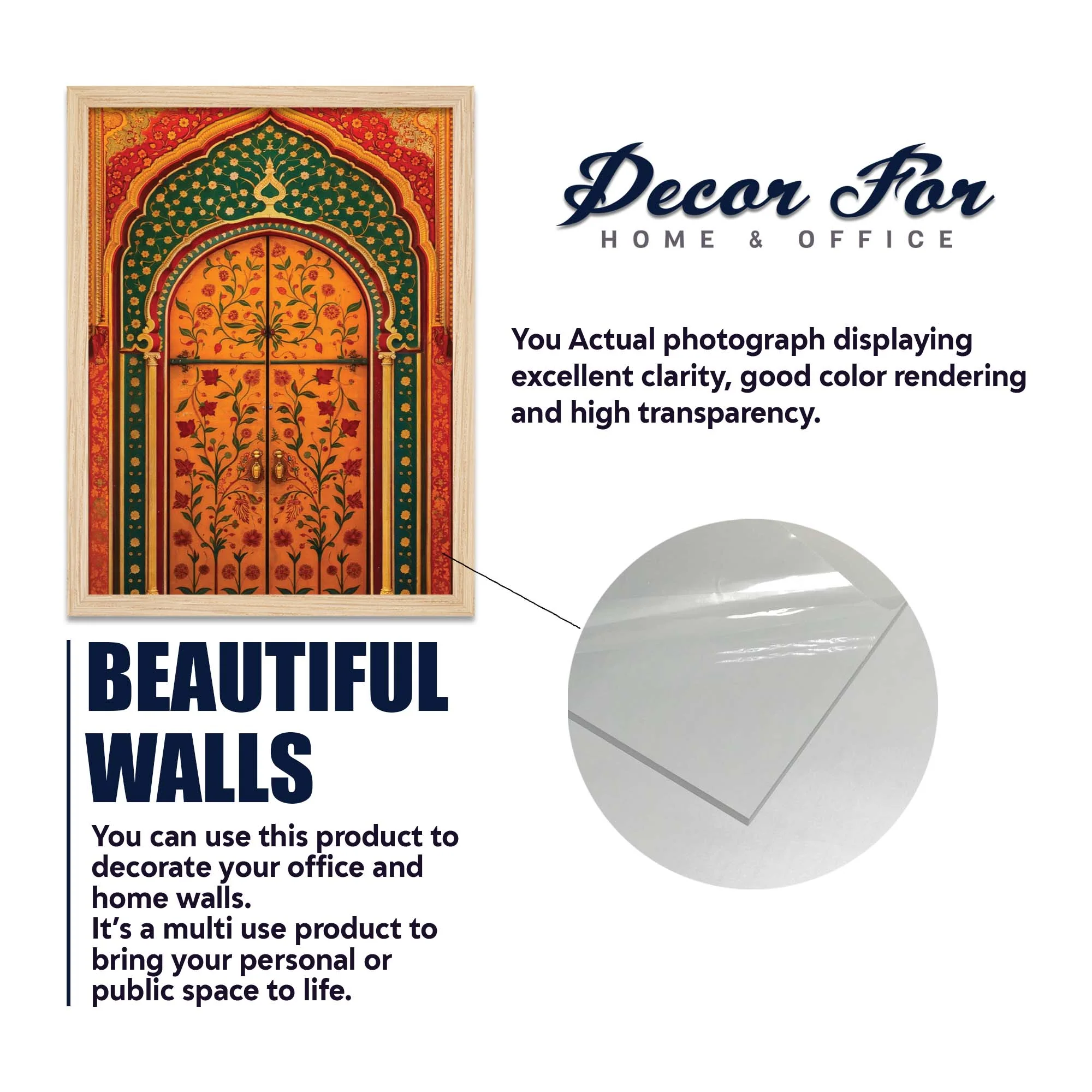 Elegant Indian Culture Wall Frame Set of Four - Image 6