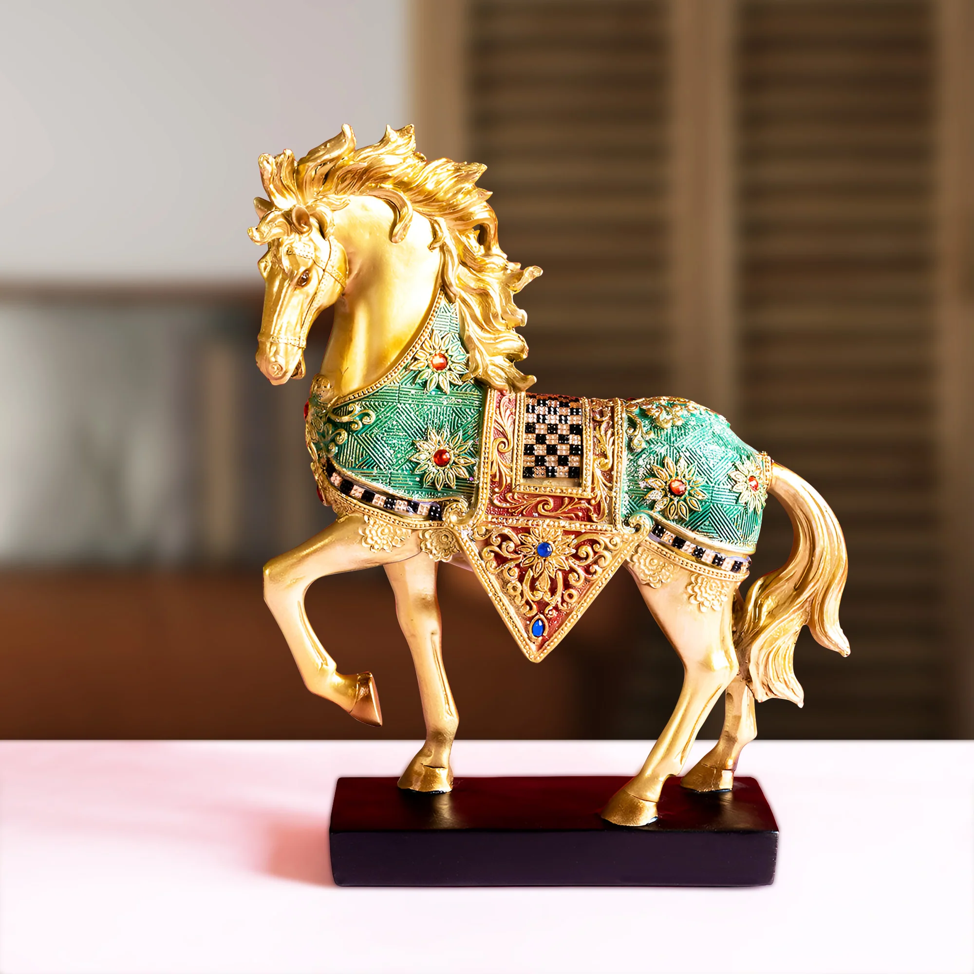 Elegant Linga Horse Showpiece - Image 4