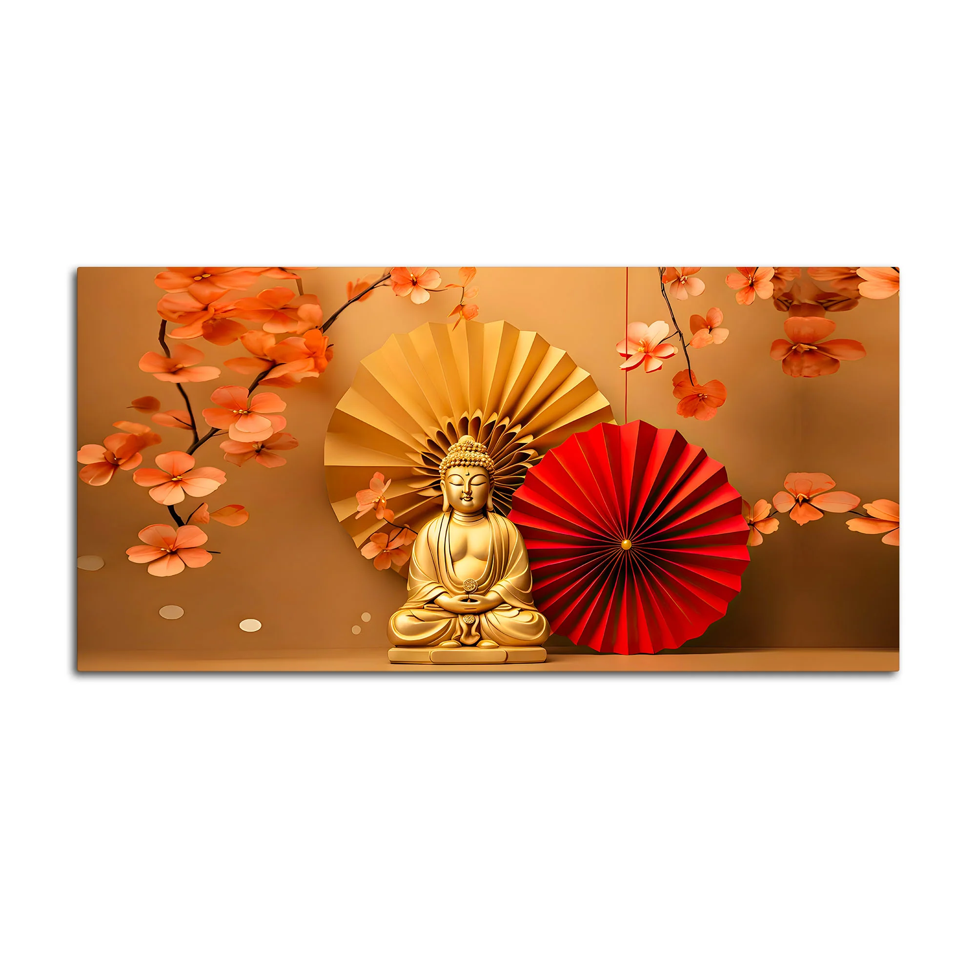 Elegant Luxury Buddha Wall Painting for Modern Living Room - Image 4