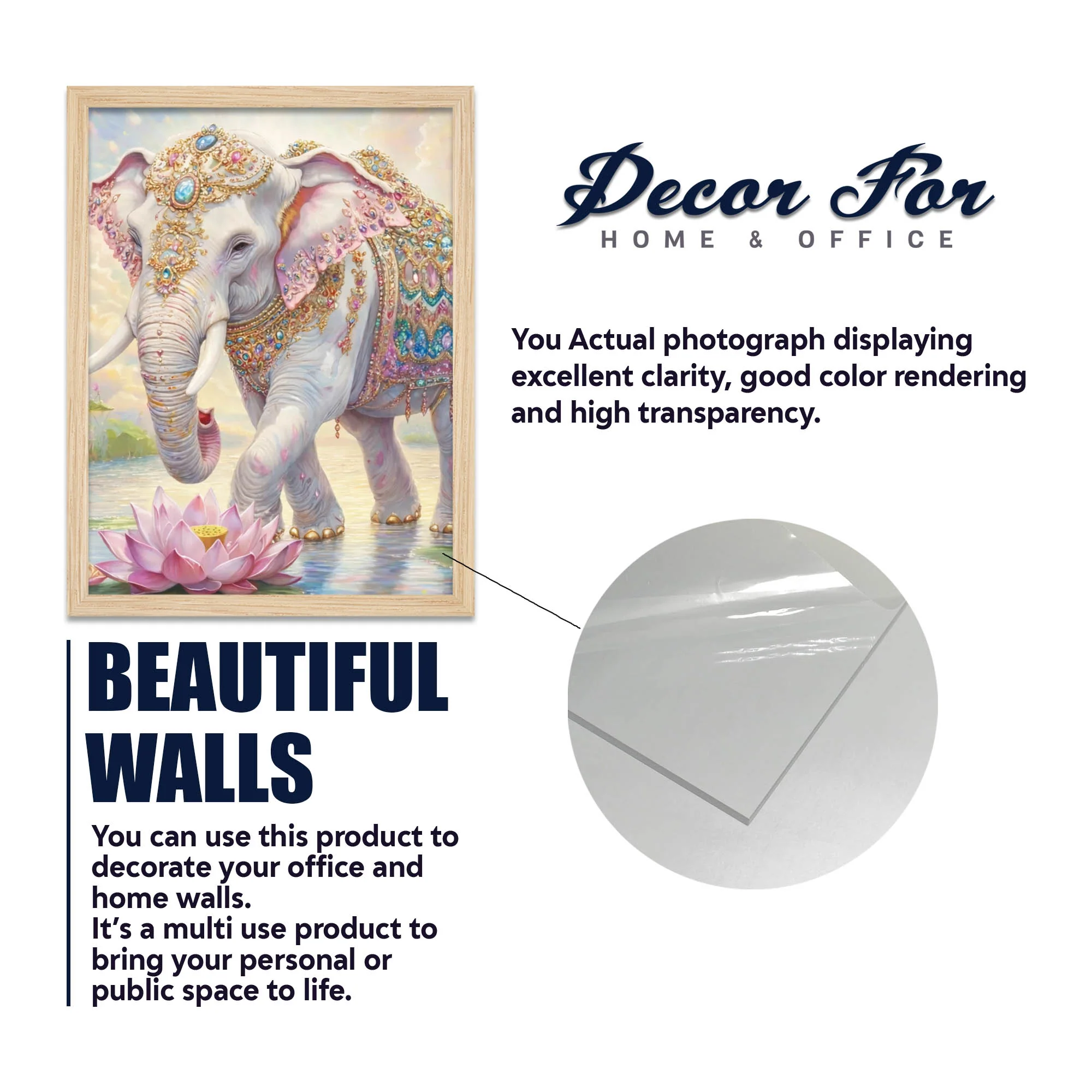 Elegant Royal Palace Animal Wall Frame Set of Four - Image 6