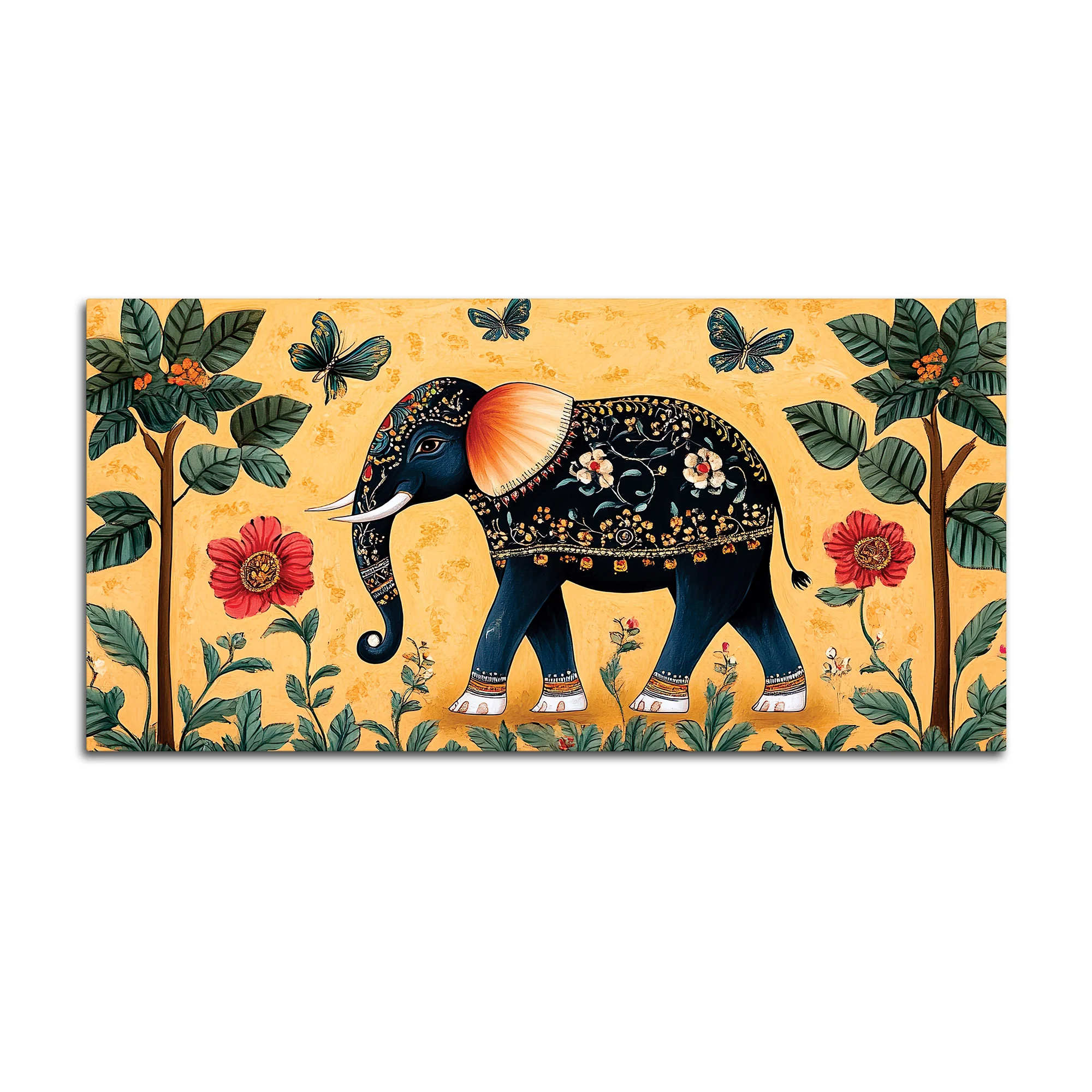 Elephant Wall Art Canvas Wall Painting - Image 7