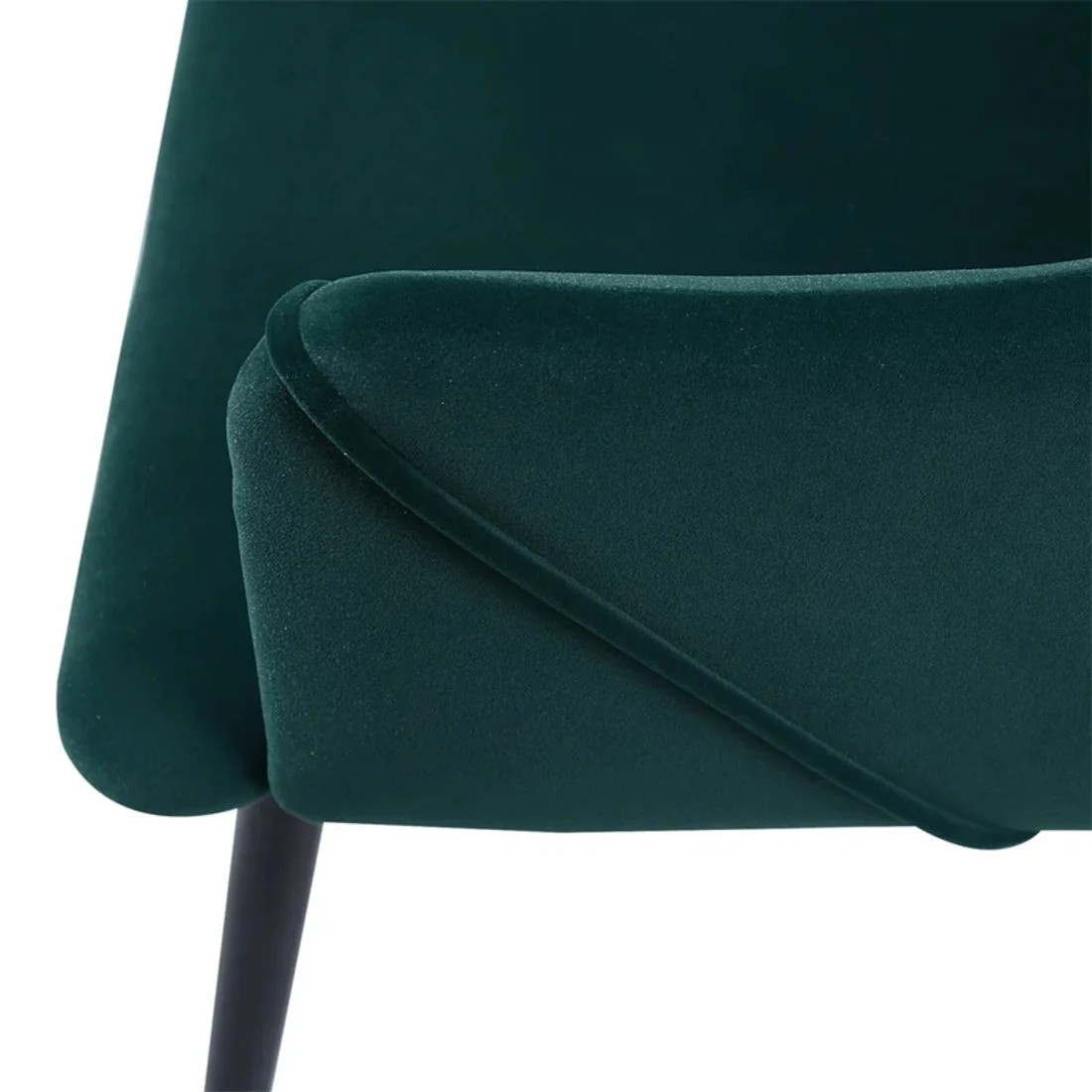 Emerald Rich Cushiony Plush Velvet Accent Chair - Image 6