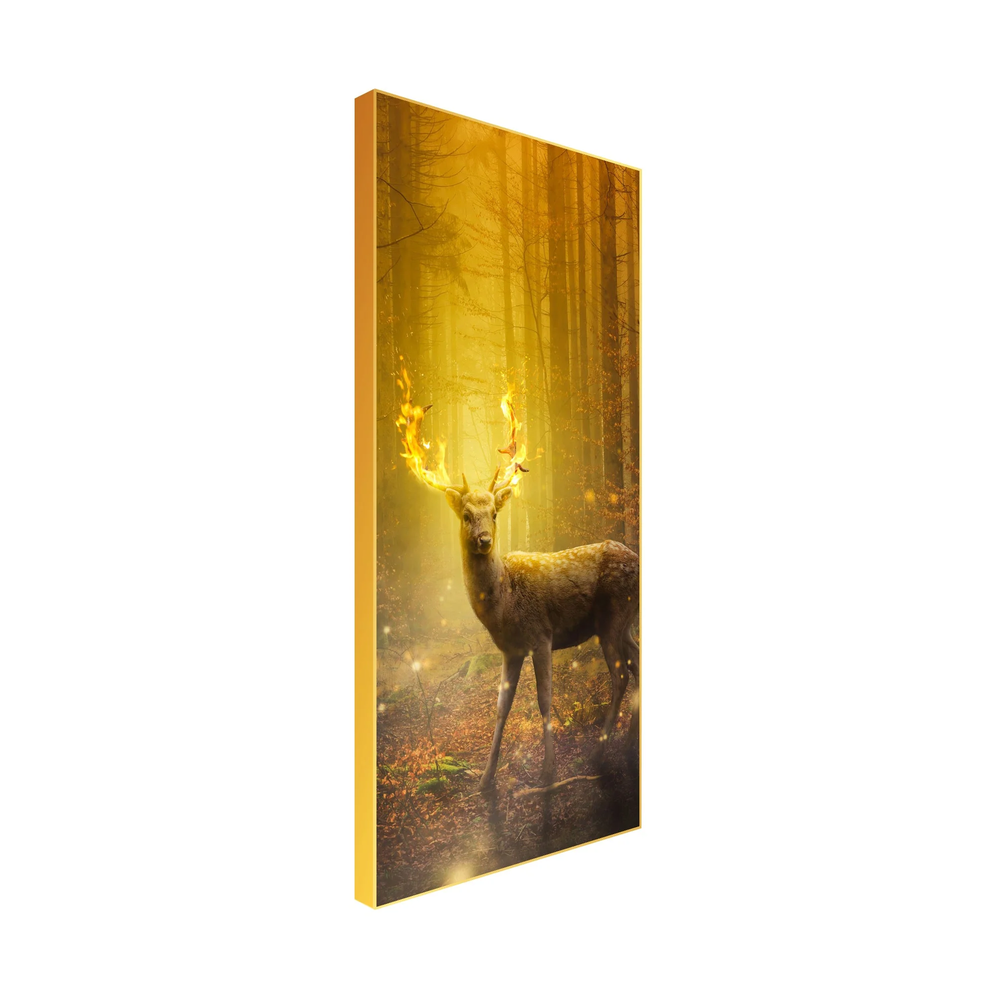 Fantasy Deer Floating Canvas Wall Painting - Image 6