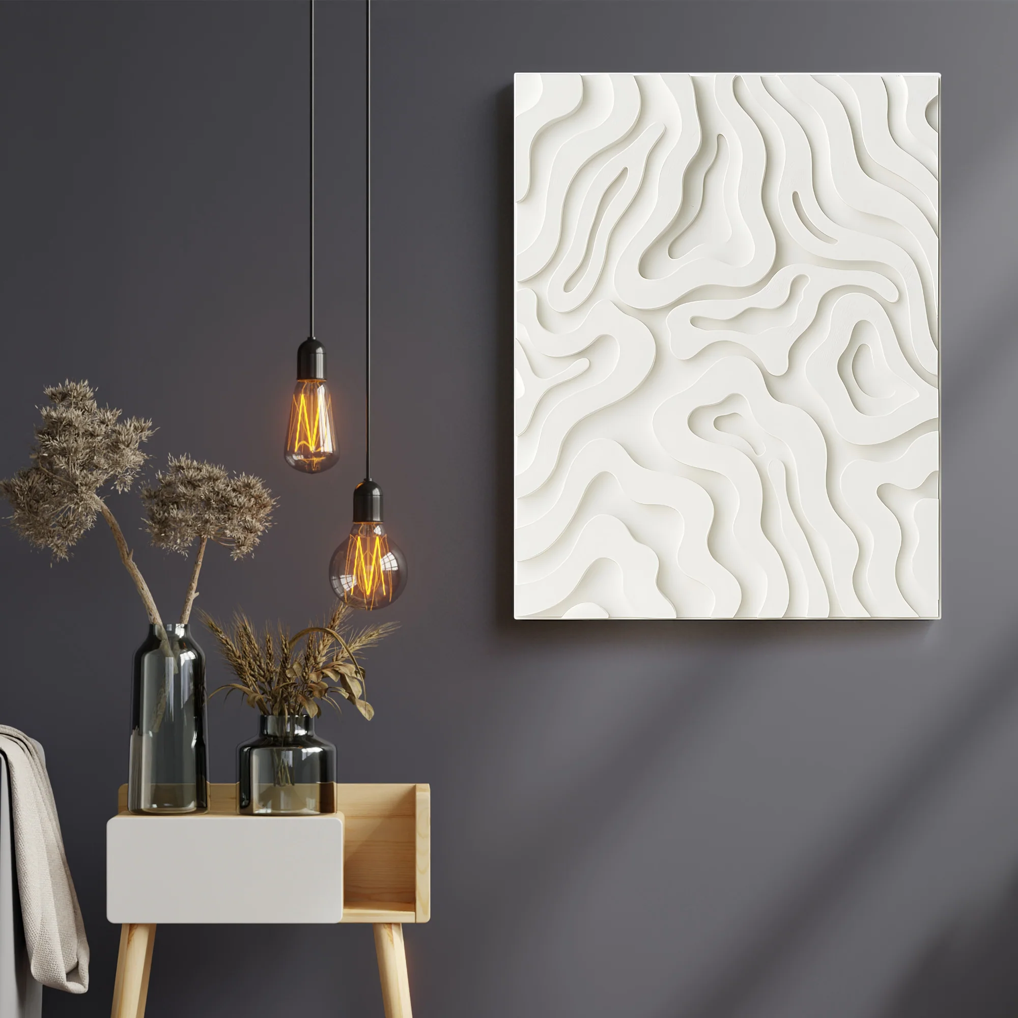 Flow State 3D Wall Art Home Decor - Image 3
