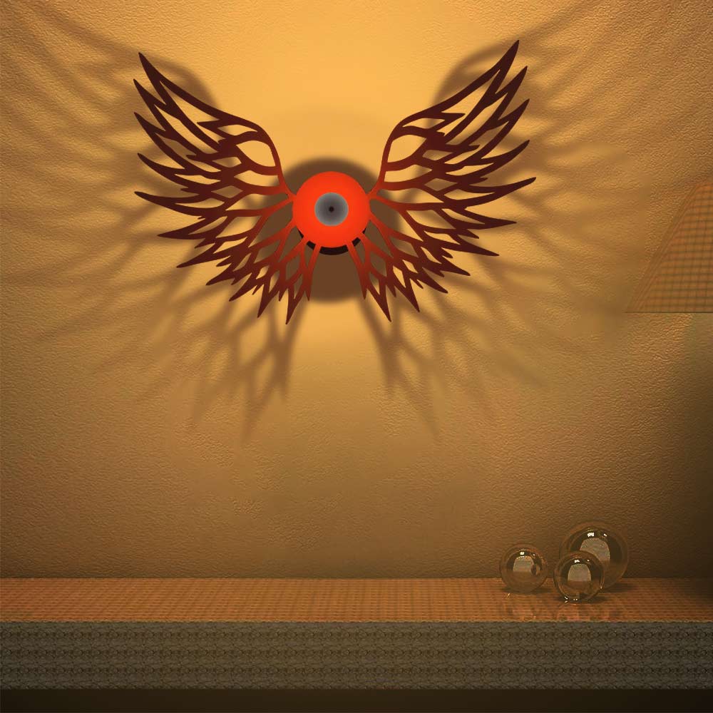 Fly High Wings Design Shadow Lamp - Image 3