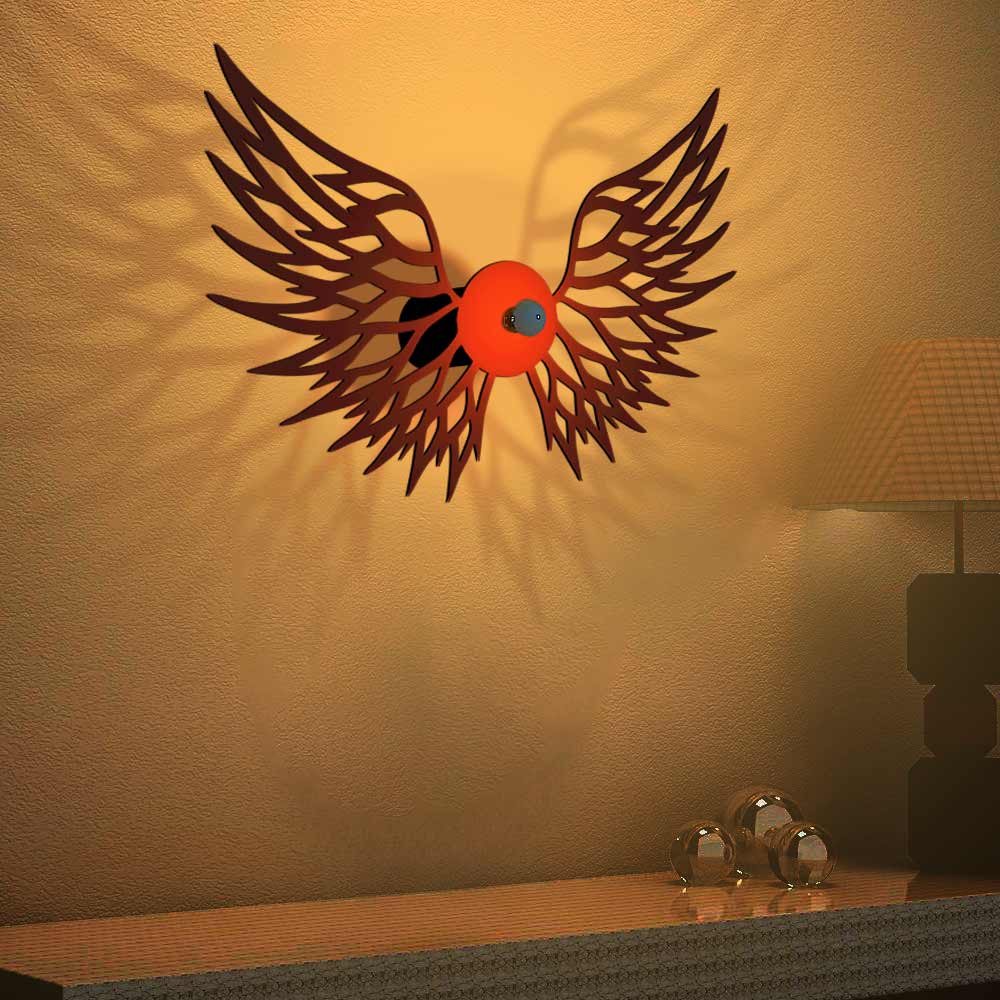 Fly High Wings Design Shadow Lamp - Image 4