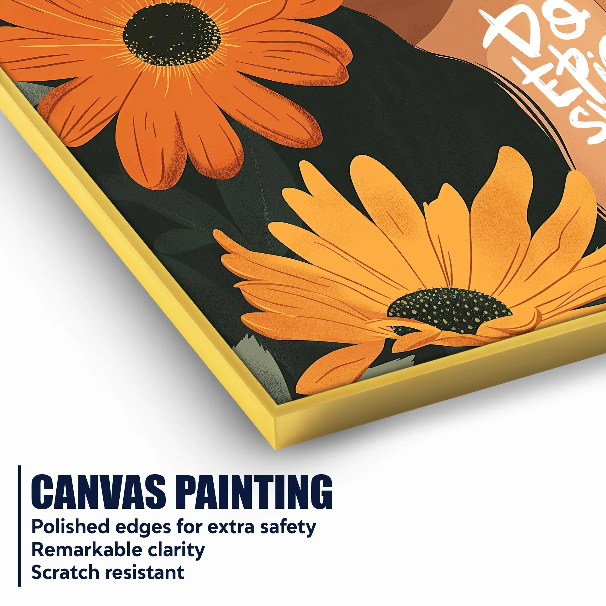 Freedom Of Beauty Cotton Canvas Wall Painting - Image 4