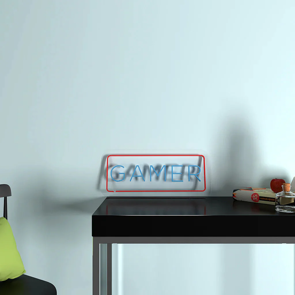 Gamer Text Neon LED Light - Image 3