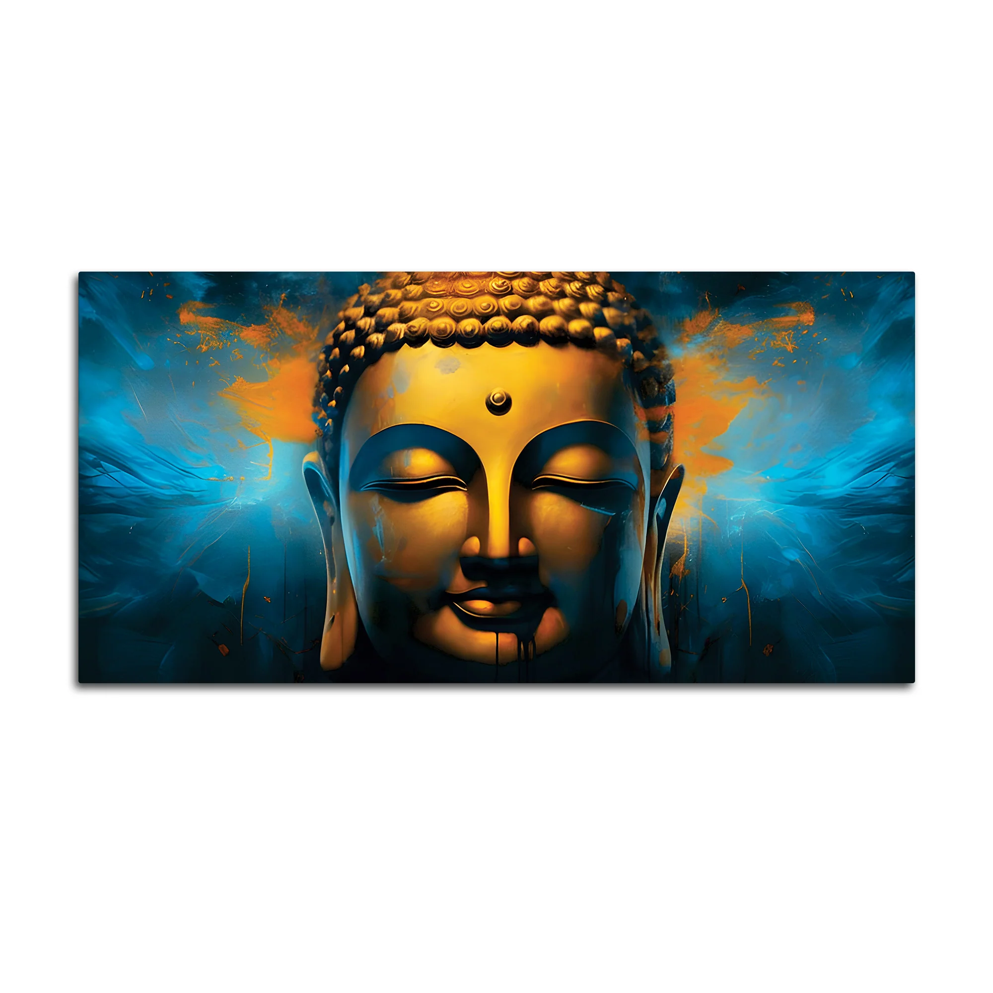 Gautam Buddha Painting for Home & Office Spiritual Decor - Image 4