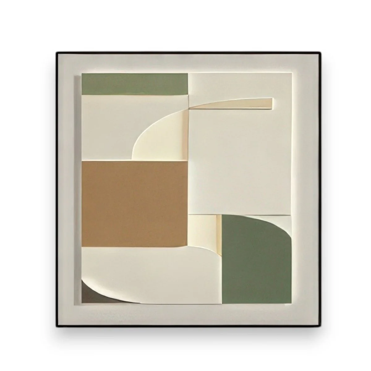 Geometric Abstract Layered Design 3D Wall Art Home Decor - Image 4