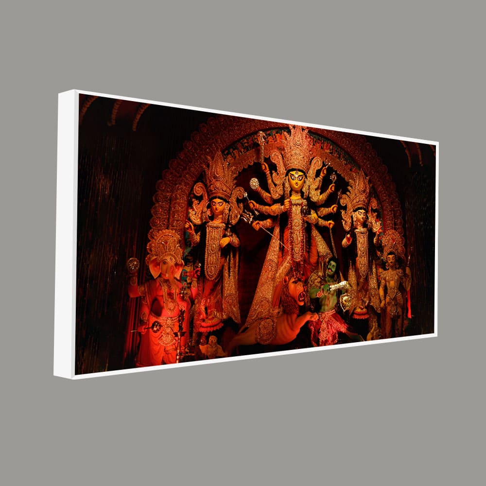 Goddess Maa Durga Premium Canvas Wall Painting - Image 5