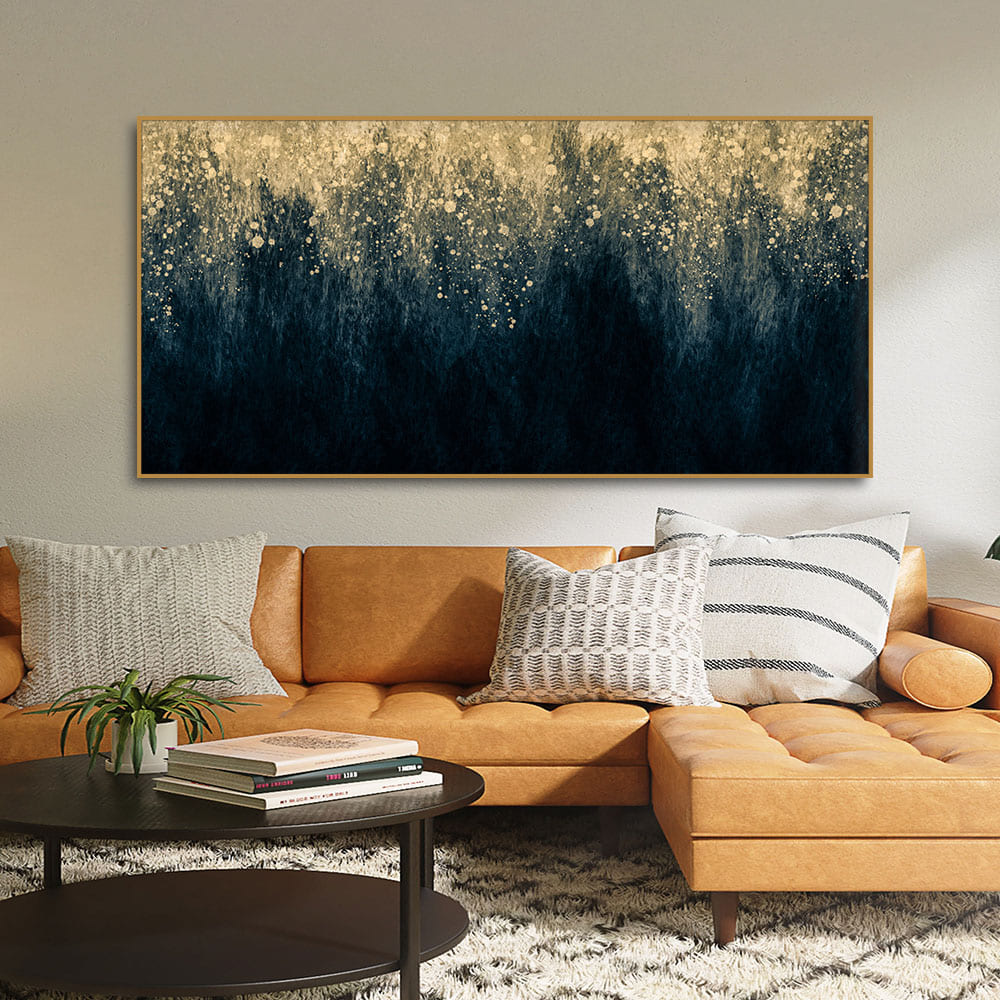 Gold Splash Texture Premium Wall Painting - Image 3