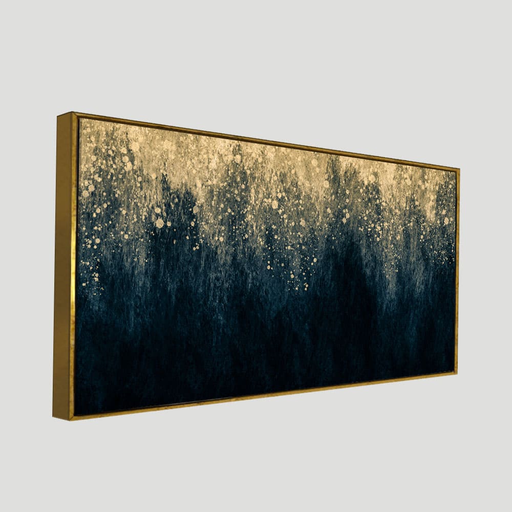 Gold Splash Texture Premium Wall Painting - Image 5