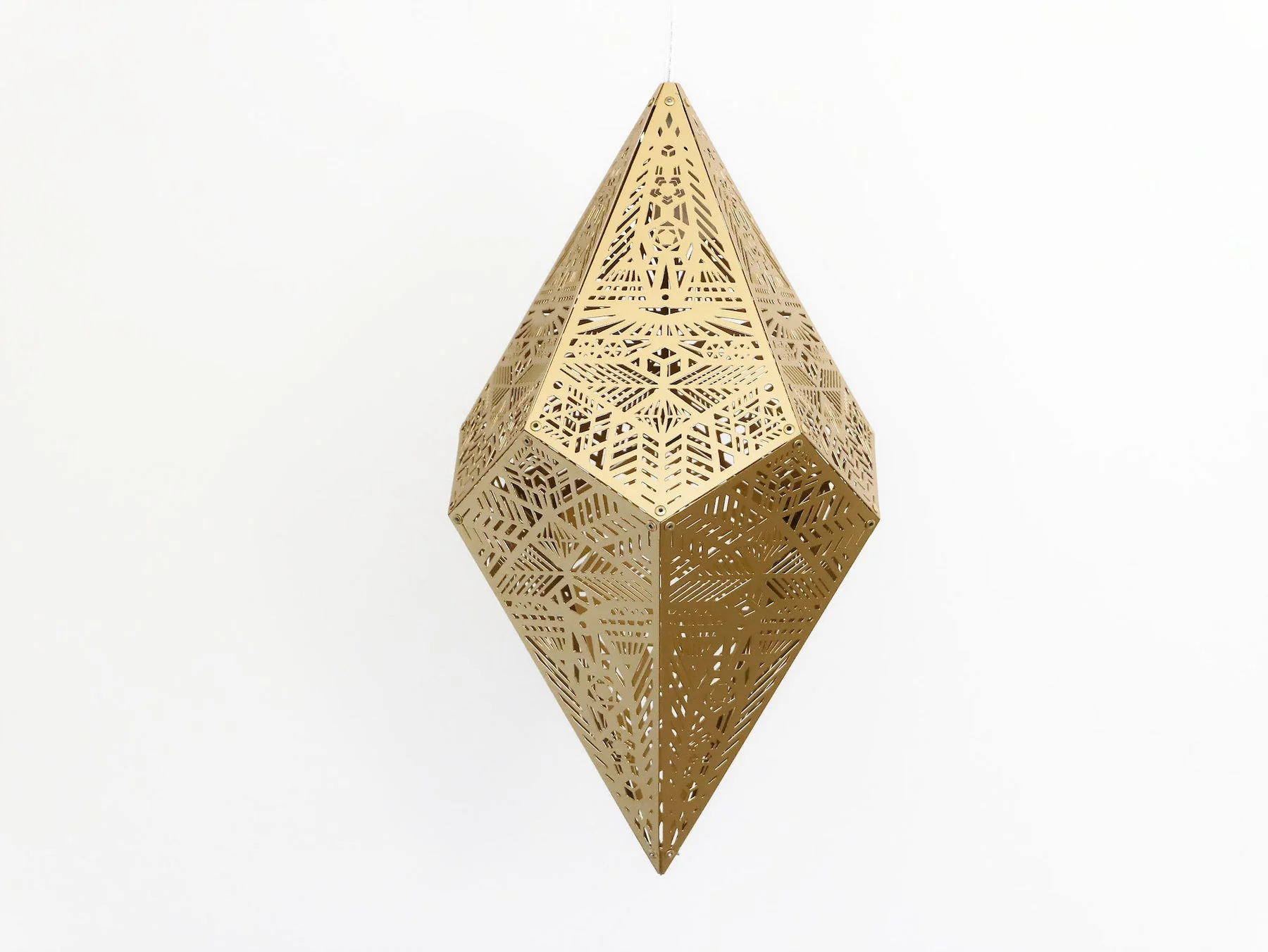 Golden Shadow Casting Hanging Lamp - Image 11