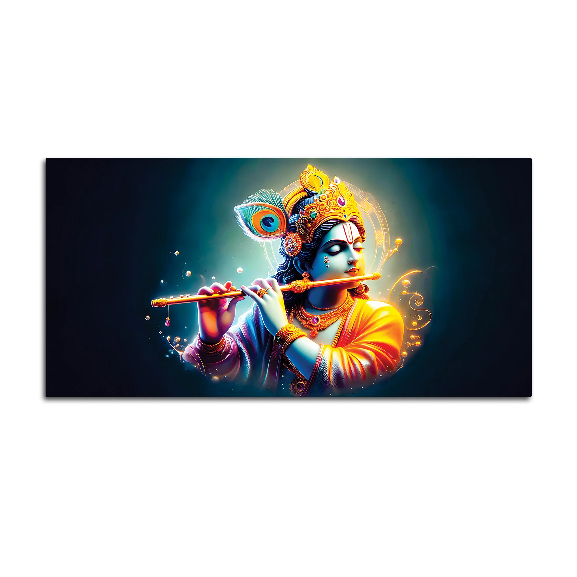Hindu God Lord Krishna Painting for Wall Decoration - Image 4