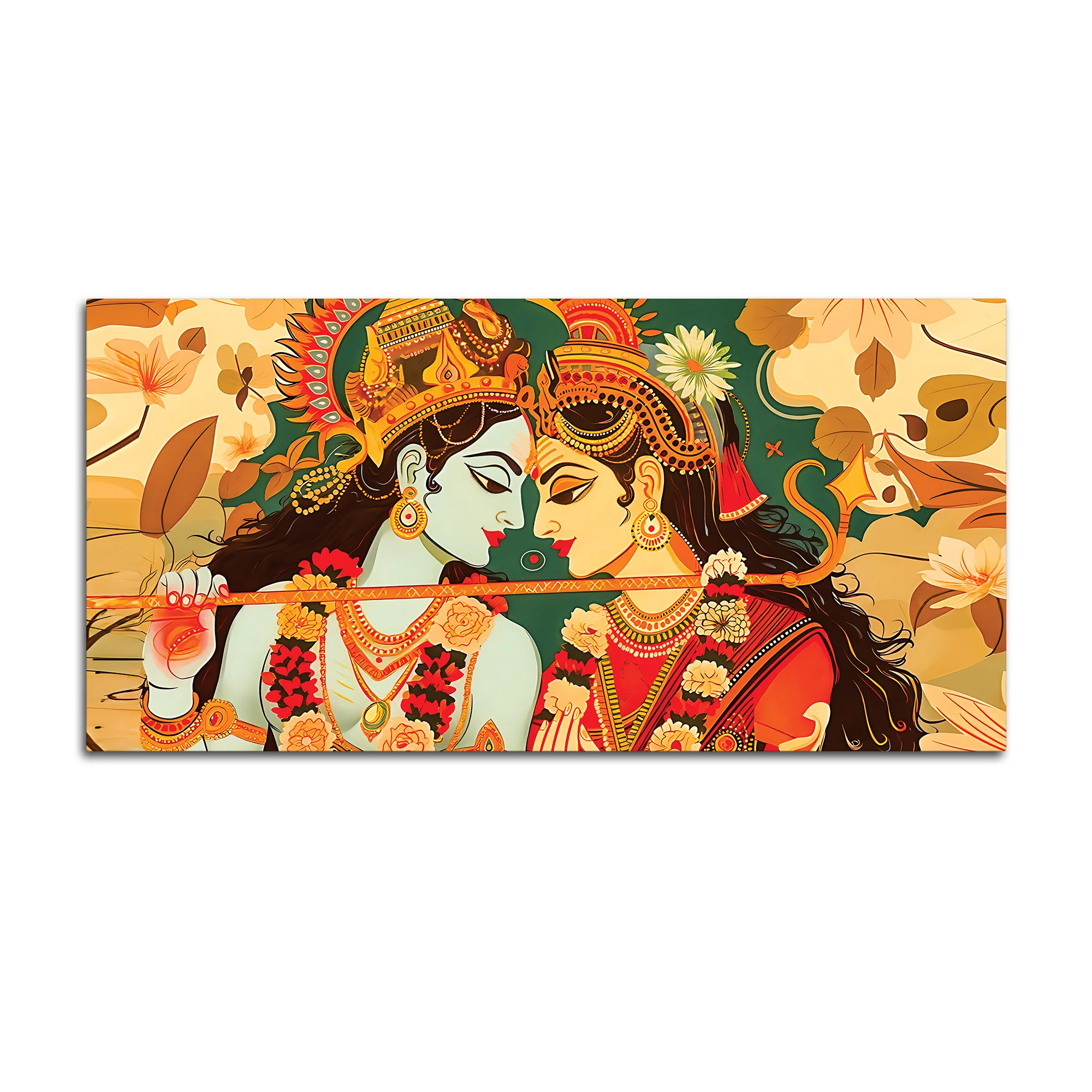 Hindu God Radha Krishna Painting for Elegant Home Decoration - Image 4