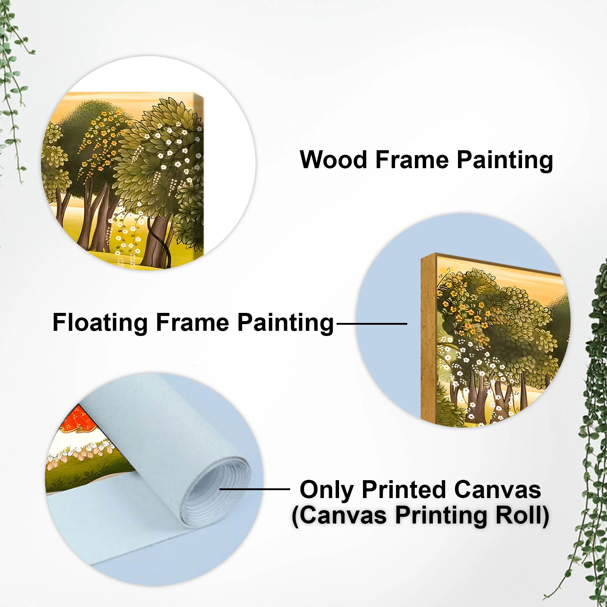 Indian Traditional Radha Krishna Canvas Painting | Elegant Pichwai Home Wall Decor - Image 5