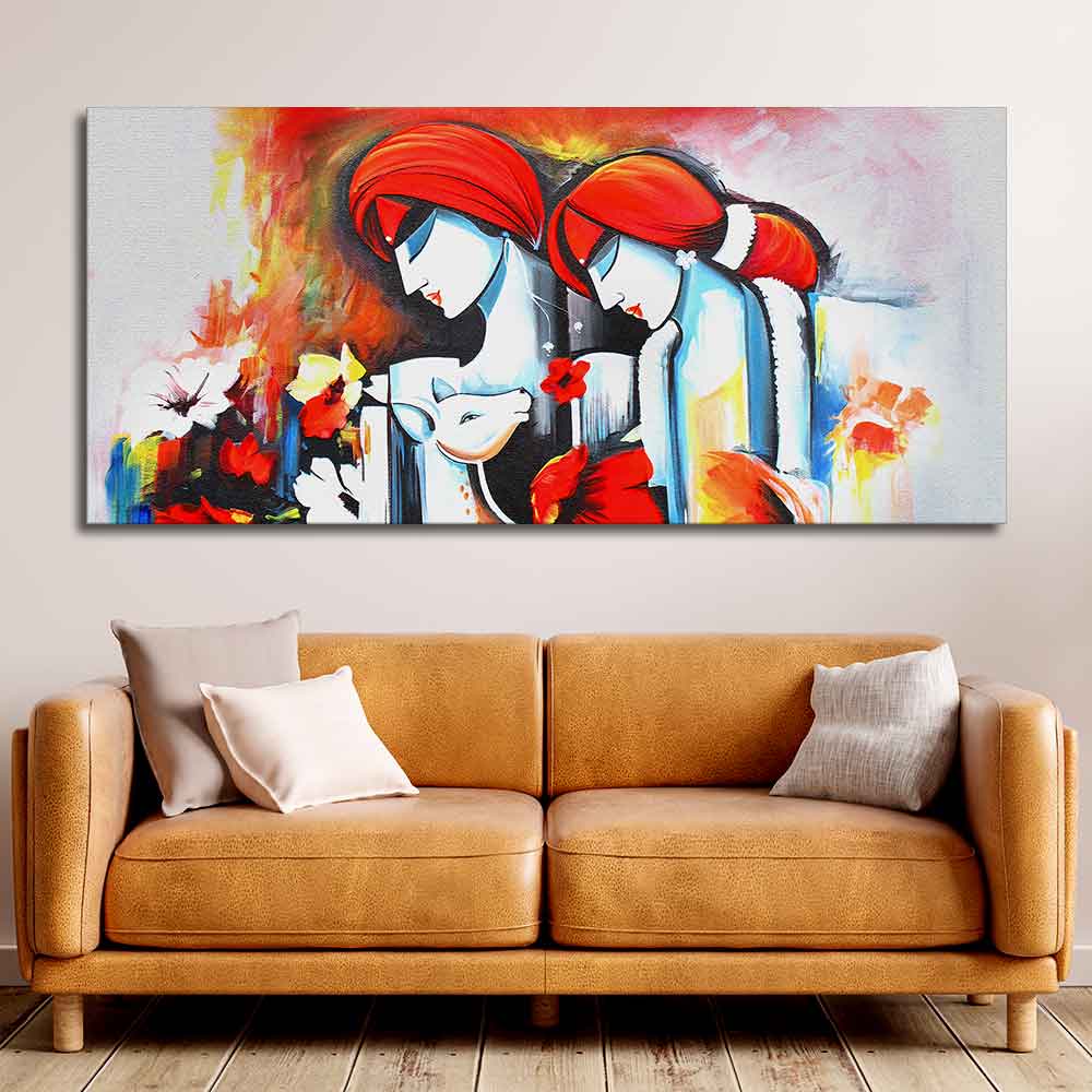 Japanese Culture and Architecture Canvas wall Painting - Image 4