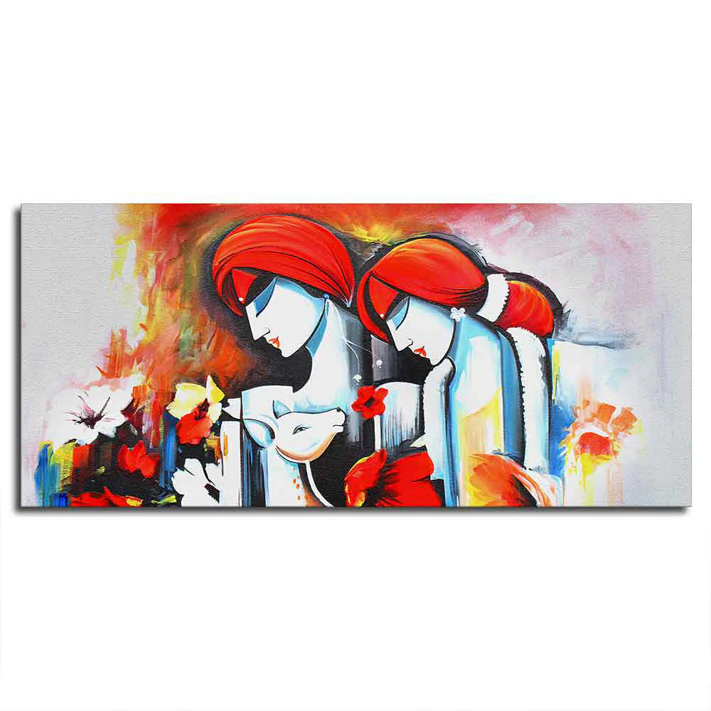 Japanese Culture and Architecture Canvas wall Painting - Image 5