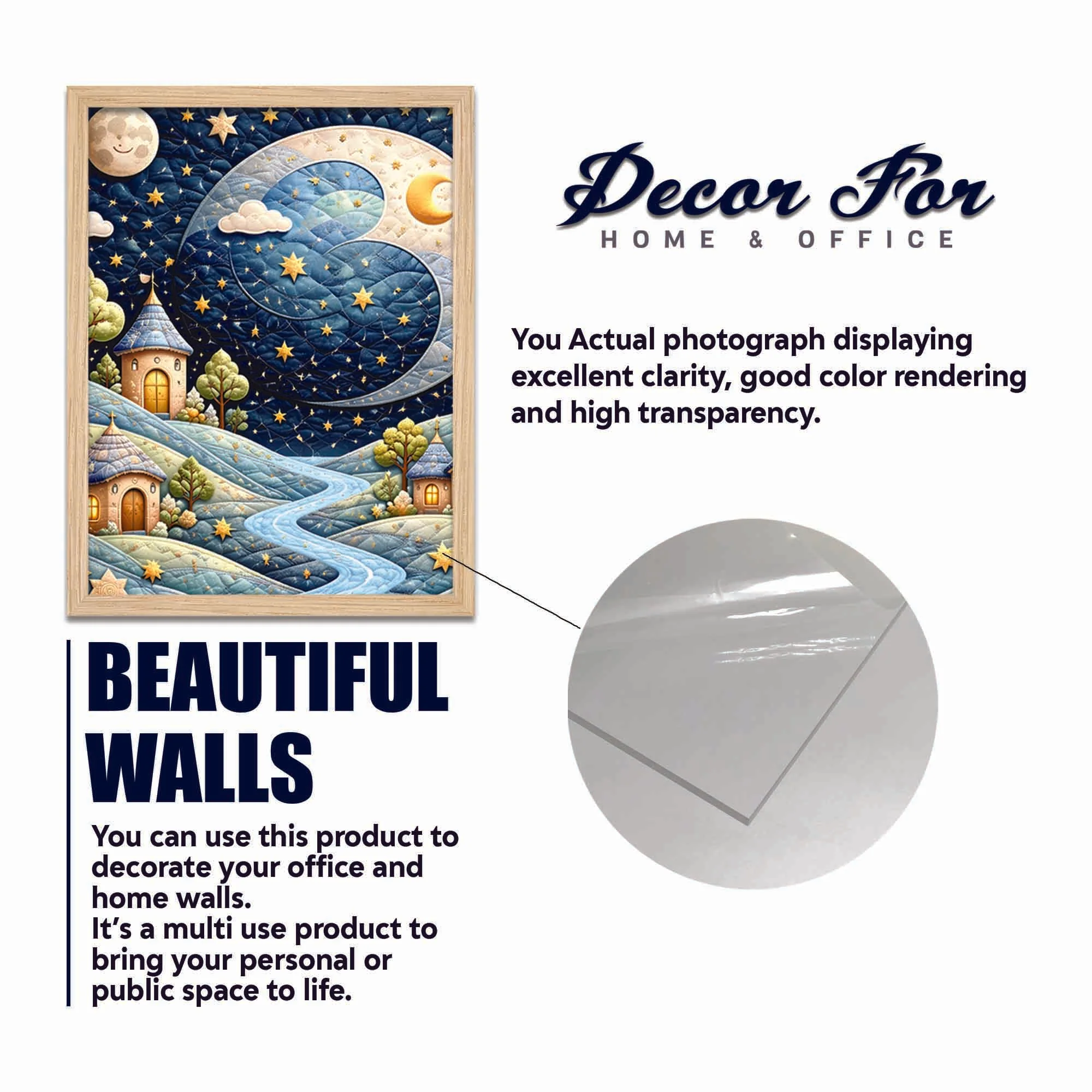 Kids Fantasy Wall Frame Set of Four - Image 6