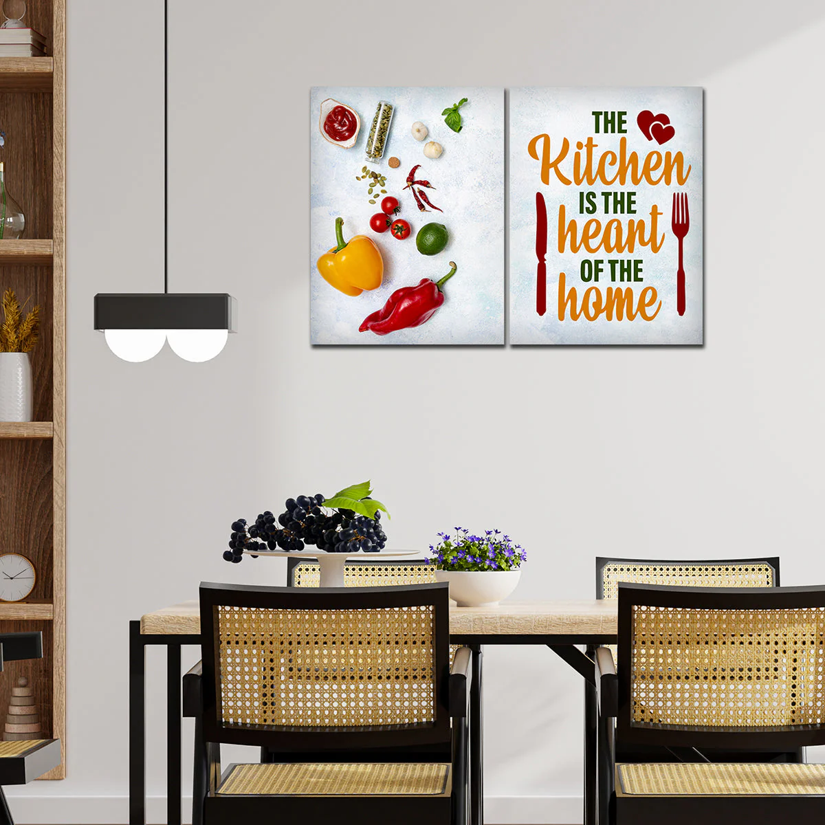 Kitchen Quotes Premium Canvas Wall Painting - Image 2