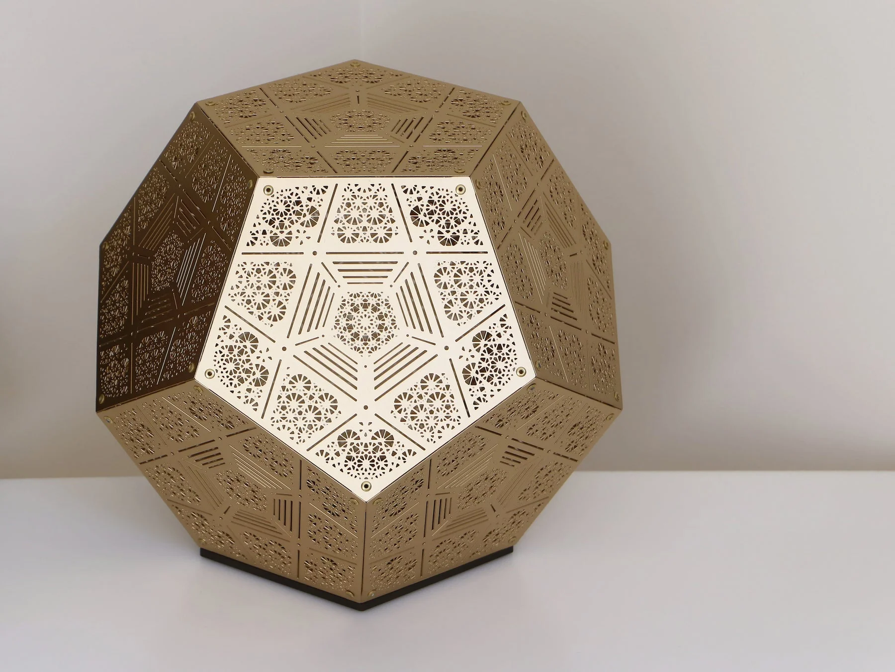 Laser-Cut Decorative Table Light
